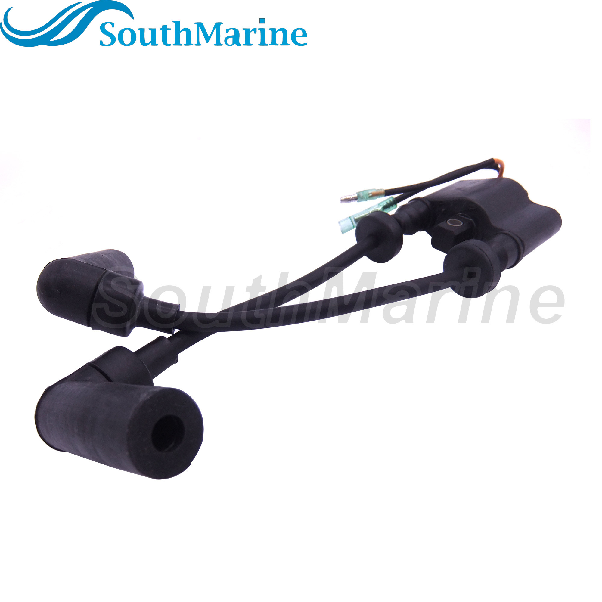 SouthMarine Boat Engine 6F5-85570-12 6F5-85570-13 Ignition Coil Assy for Yamaha 4-Stroke F9.9H FT25 F15 F20 F25 Outboard Motor
