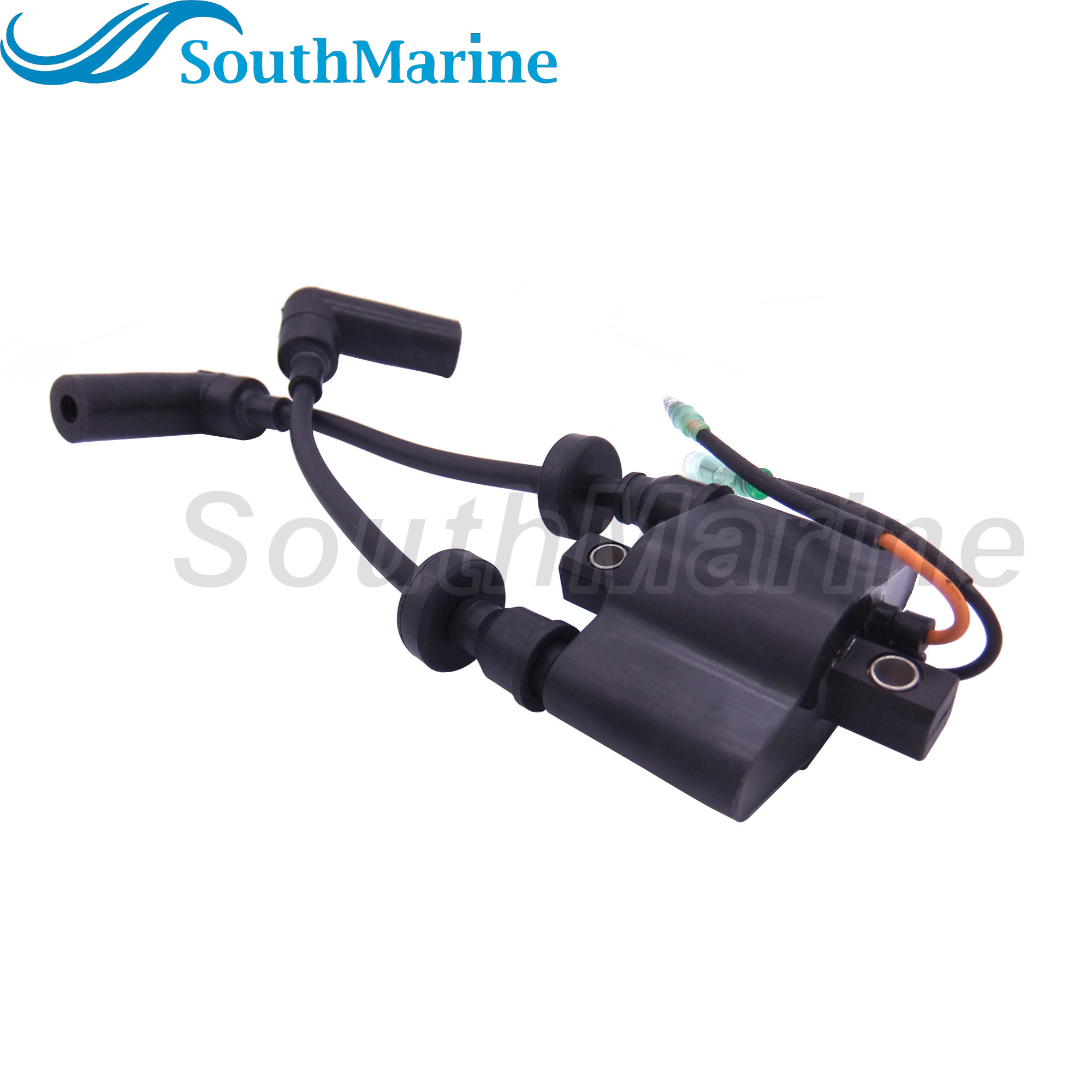 SouthMarine Boat Engine 6F5-85570-12 6F5-85570-13 Ignition Coil Assy for Yamaha 4-Stroke F9.9H FT25 F15 F20 F25 Outboard Motor