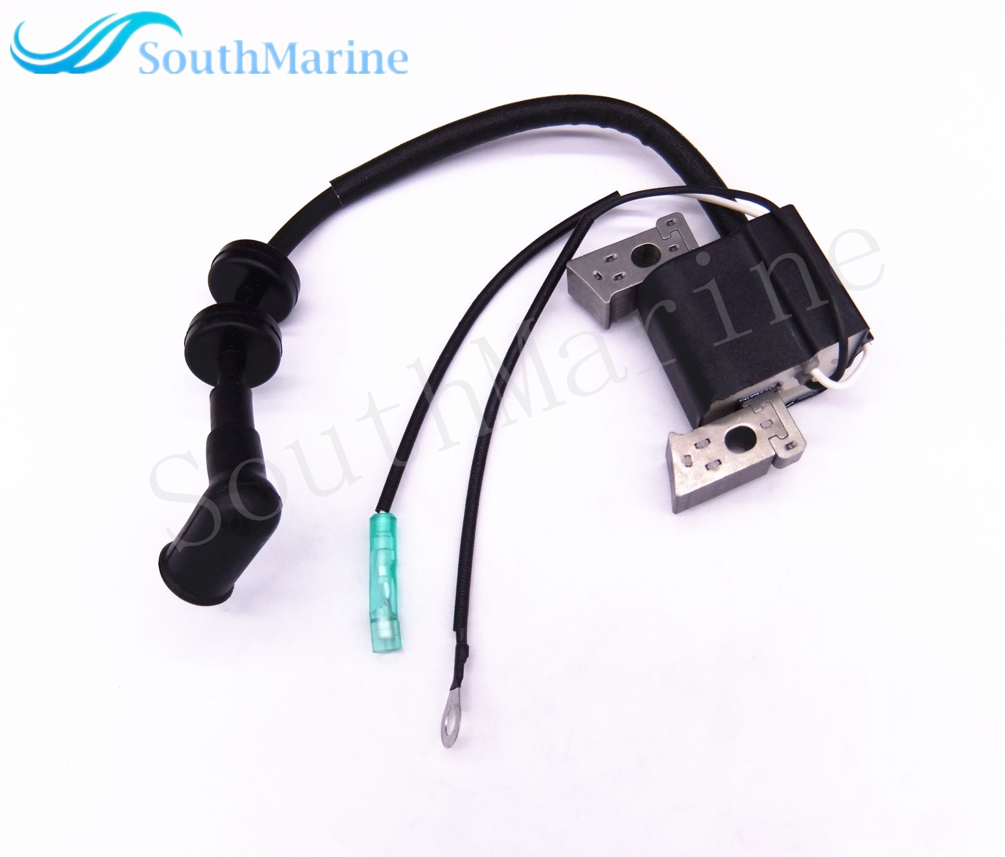 SouthMarine Boat Engine 6BX-85571-00 Ignition Coil Assy for Yamaha Outboard F4L F4S F6L F6S F6C 4-Stroke