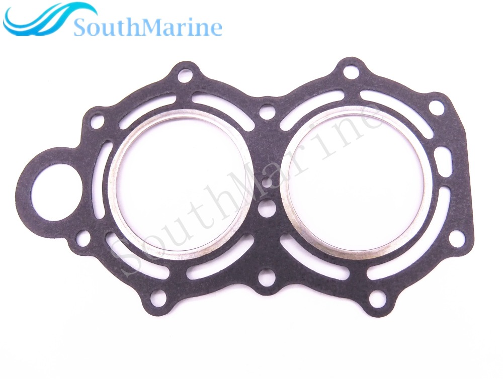 Boat Motor 3B2-01005-0 3B201-0050M Cylinder Head Gasket for Tohatsu &for Nissan 2-Stroke 6HP 8HP 9.8HP / 27-8036637 27-803663021 for Mercury Marine Me