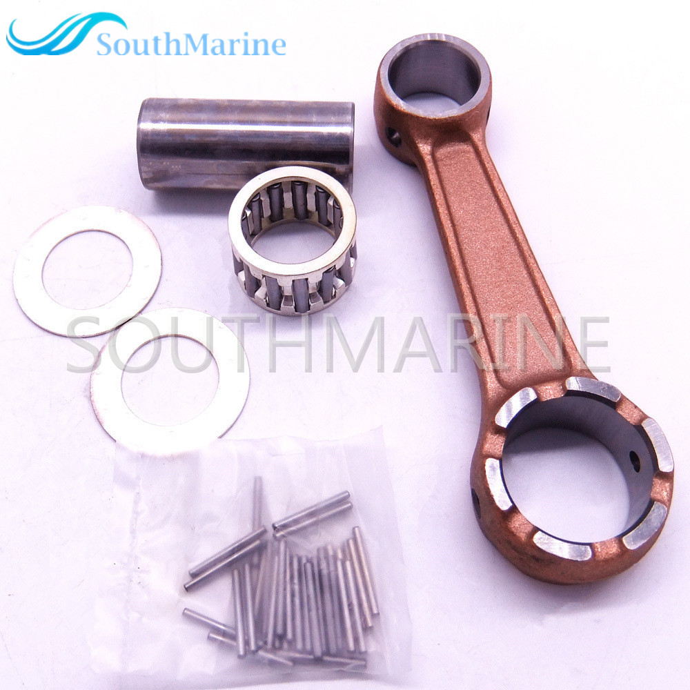 SouthMarine Boat Engine 689-11651-00 Connecting Rod Kit for Yamaha Parsun 30HP 25HP 2stroke T30 Outboard Motor