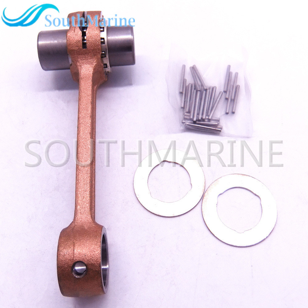 SouthMarine Boat Engine 6H4-11650-00 6H4-11651-00 Connecting Rod Kit for Yamaha 40HP 50HP Outboard Motor
