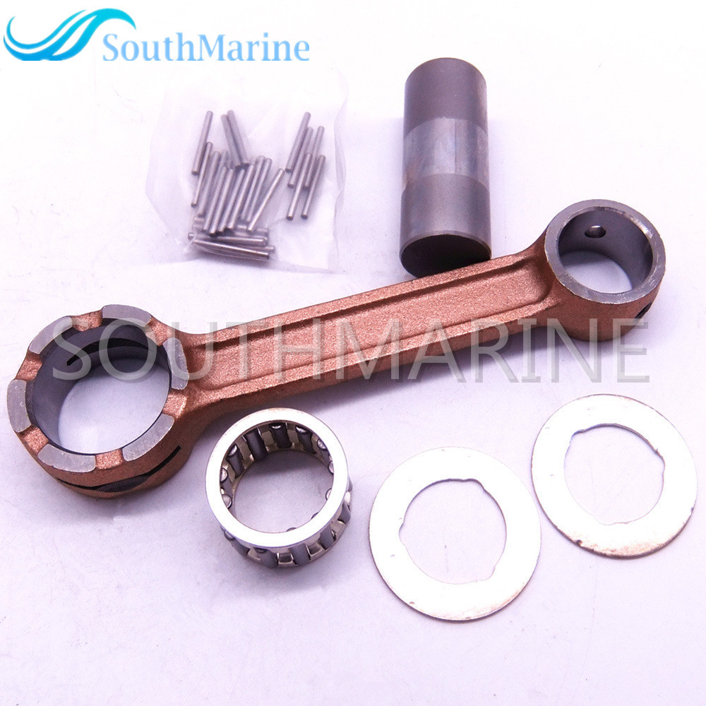 SouthMarine Boat Engine 6H4-11650-00 6H4-11651-00 Connecting Rod Kit for Yamaha 40HP 50HP Outboard Motor