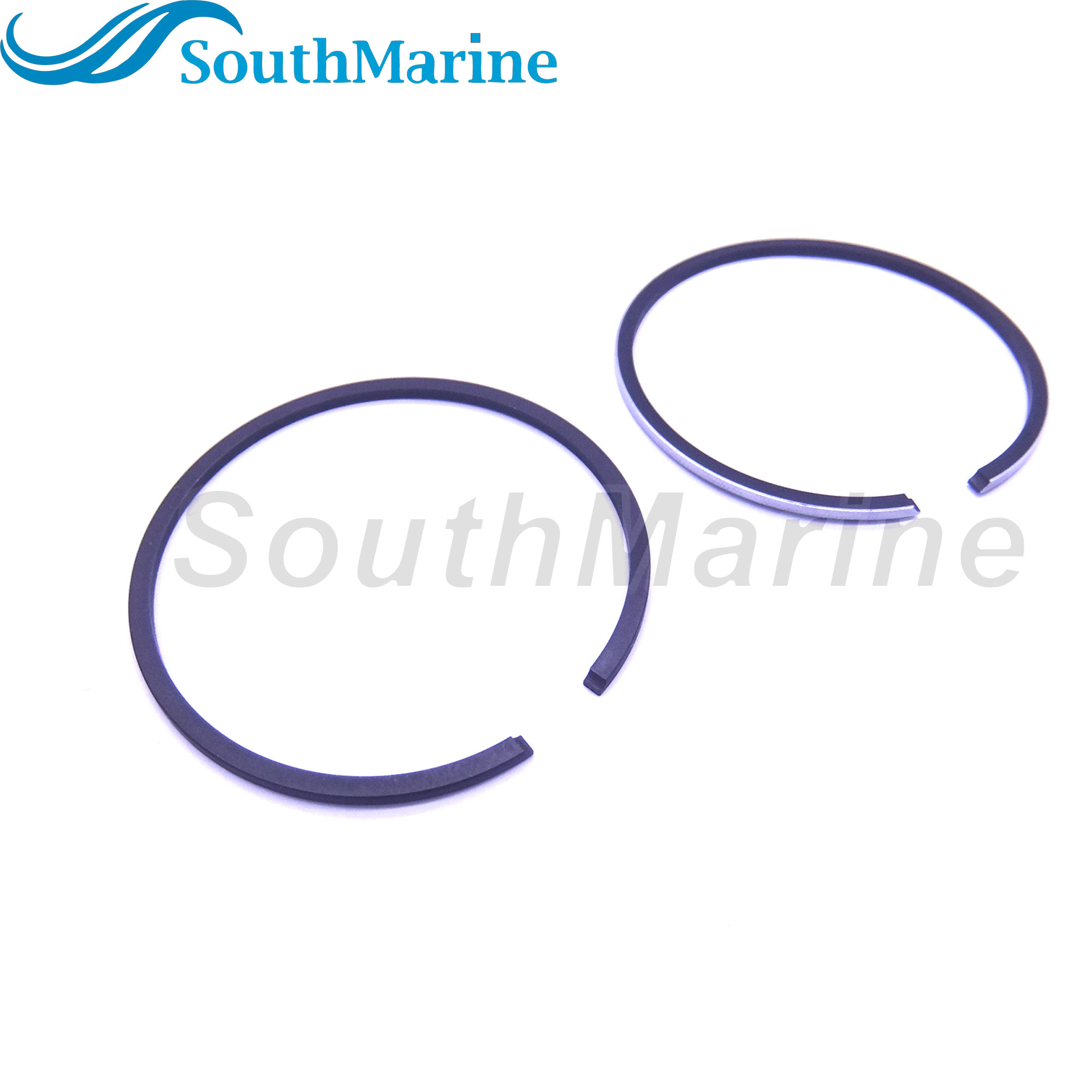 Boat Motor 39-16054 39-8M0080357 Piston Ring Set STD for Mercury Mariner 4HP 5HP 9.9HP 15HP 18HP, 55mm