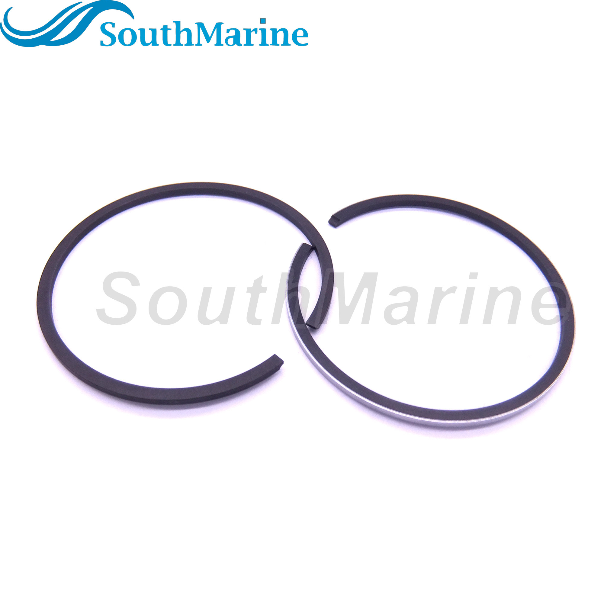 Boat Motor 39-16054 39-8M0080357 Piston Ring Set STD for Mercury Mariner 4HP 5HP 9.9HP 15HP 18HP, 55mm