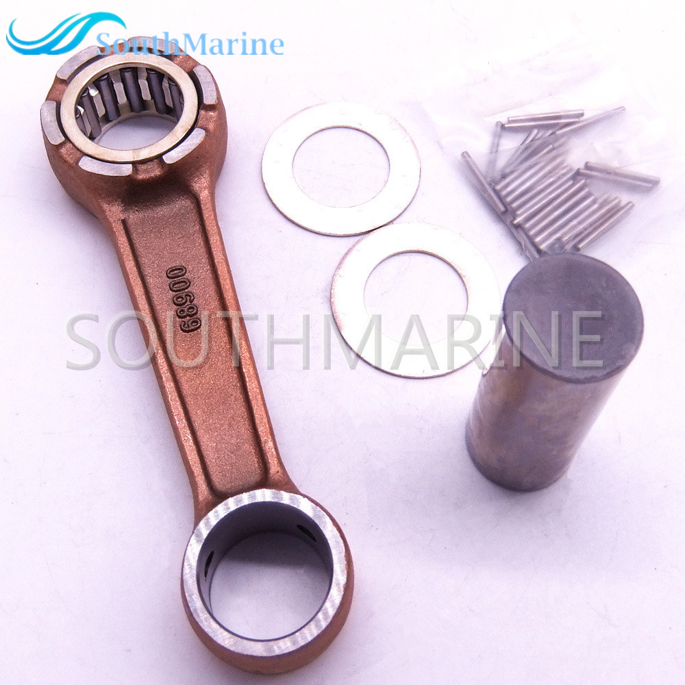 SouthMarine Boat Engine 689-11651-00 Connecting Rod Kit for Yamaha Parsun 30HP 25HP 2stroke T30 Outboard Motor