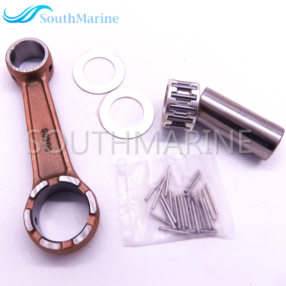 SouthMarine Boat Engine 689-11651-00 Connecting Rod Kit for Yamaha Parsun 30HP 25HP 2stroke T30 Outboard Motor