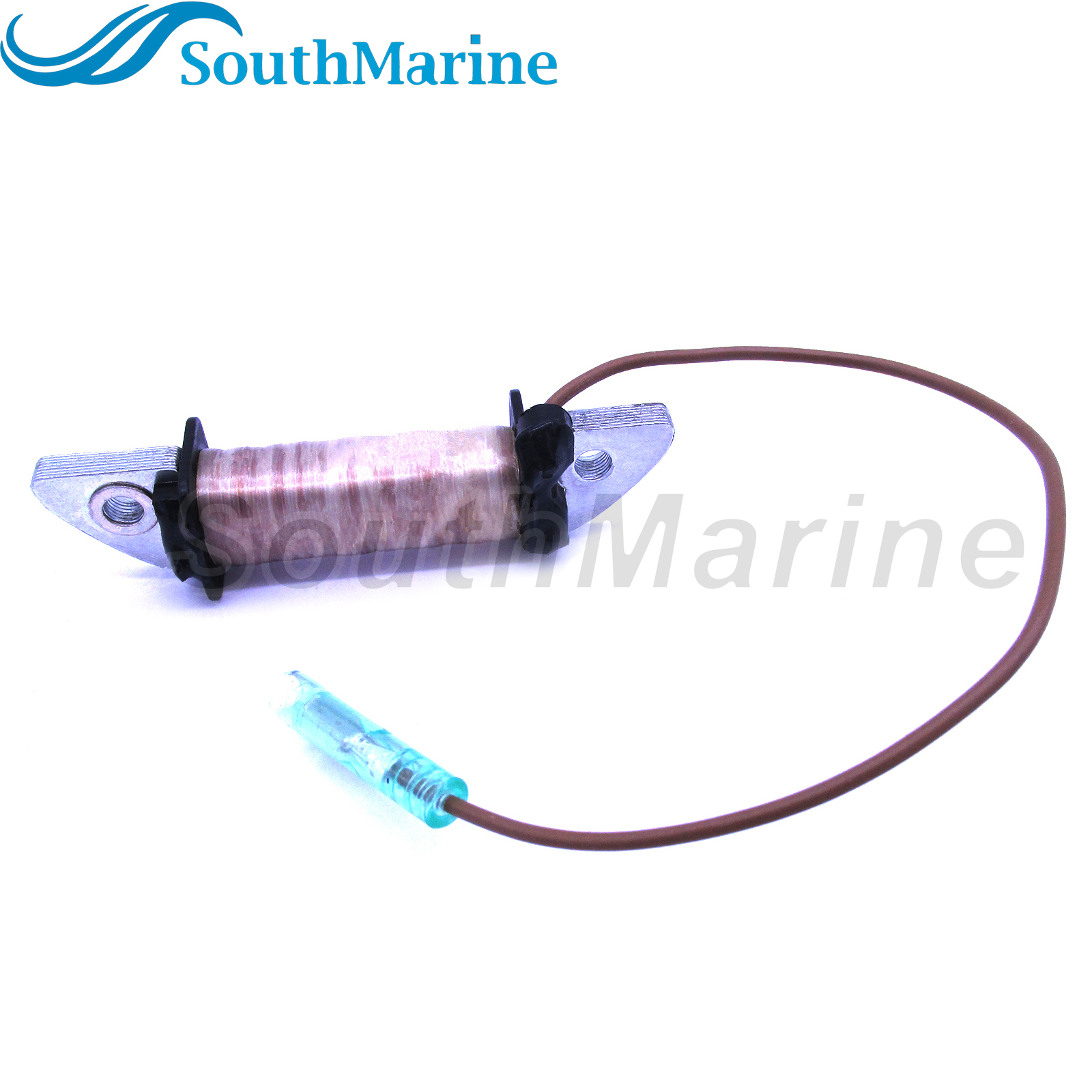 SouthMarine Boat Engine Charge Coil 6E0-85520-70 for Yamaha Parsun 3HP 4HP 5HP M L 2-Stroke Outboard Motor