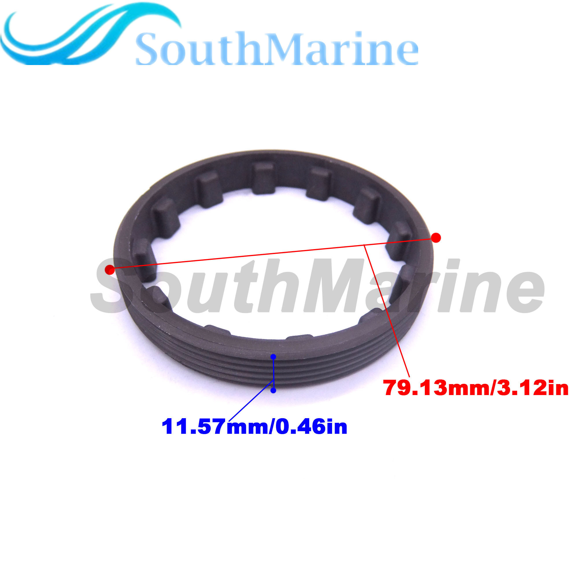 Boat Motor 11-8M0059031 Lower Unit Spanner Nut for Mercury Quicksilver Outboard Engine 40HP 48HP 55HP 60HP