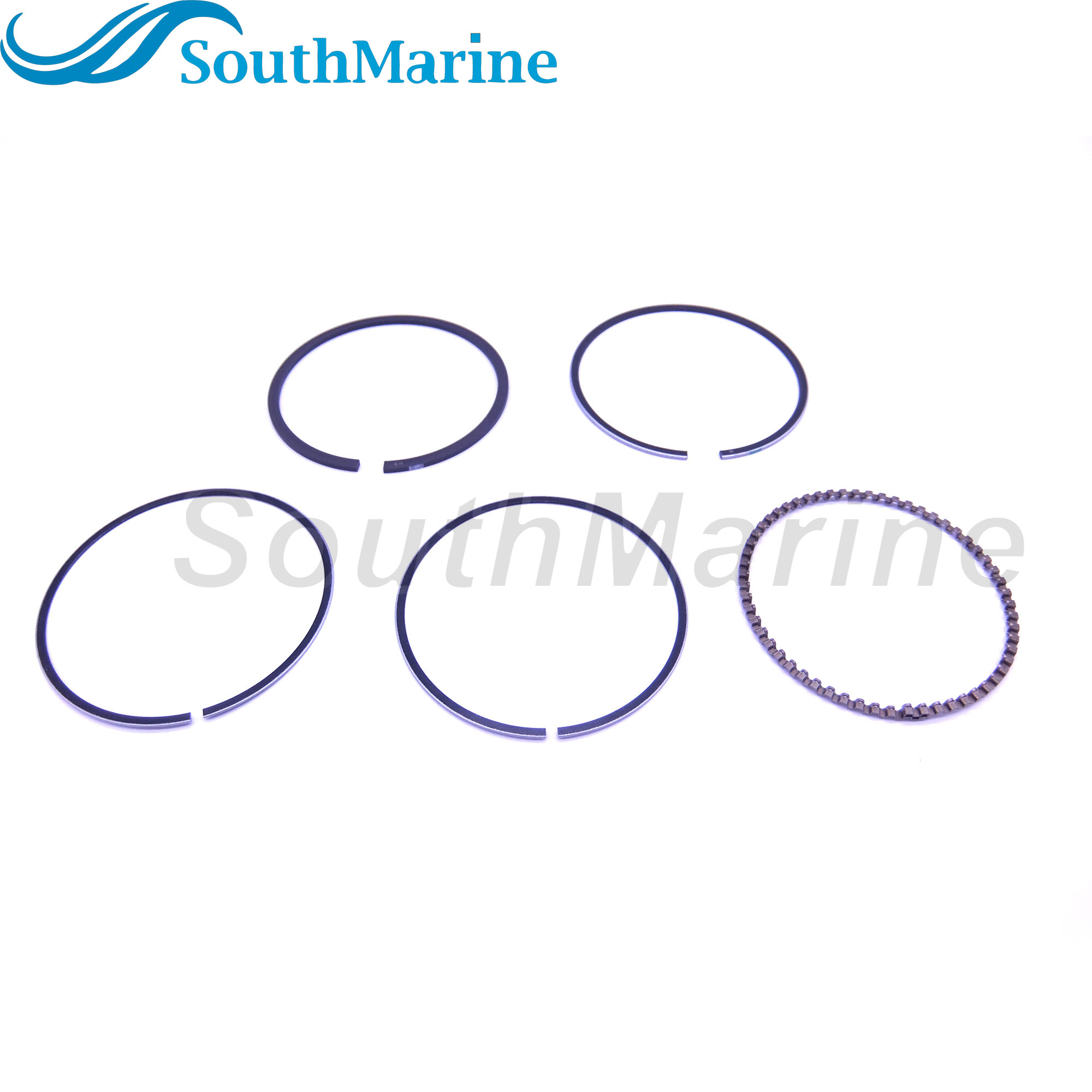 Boat Motor 69M-E1603-01-00 Piston Ring Set for Yamaha Outboard Engine F2.5 4-Stroke