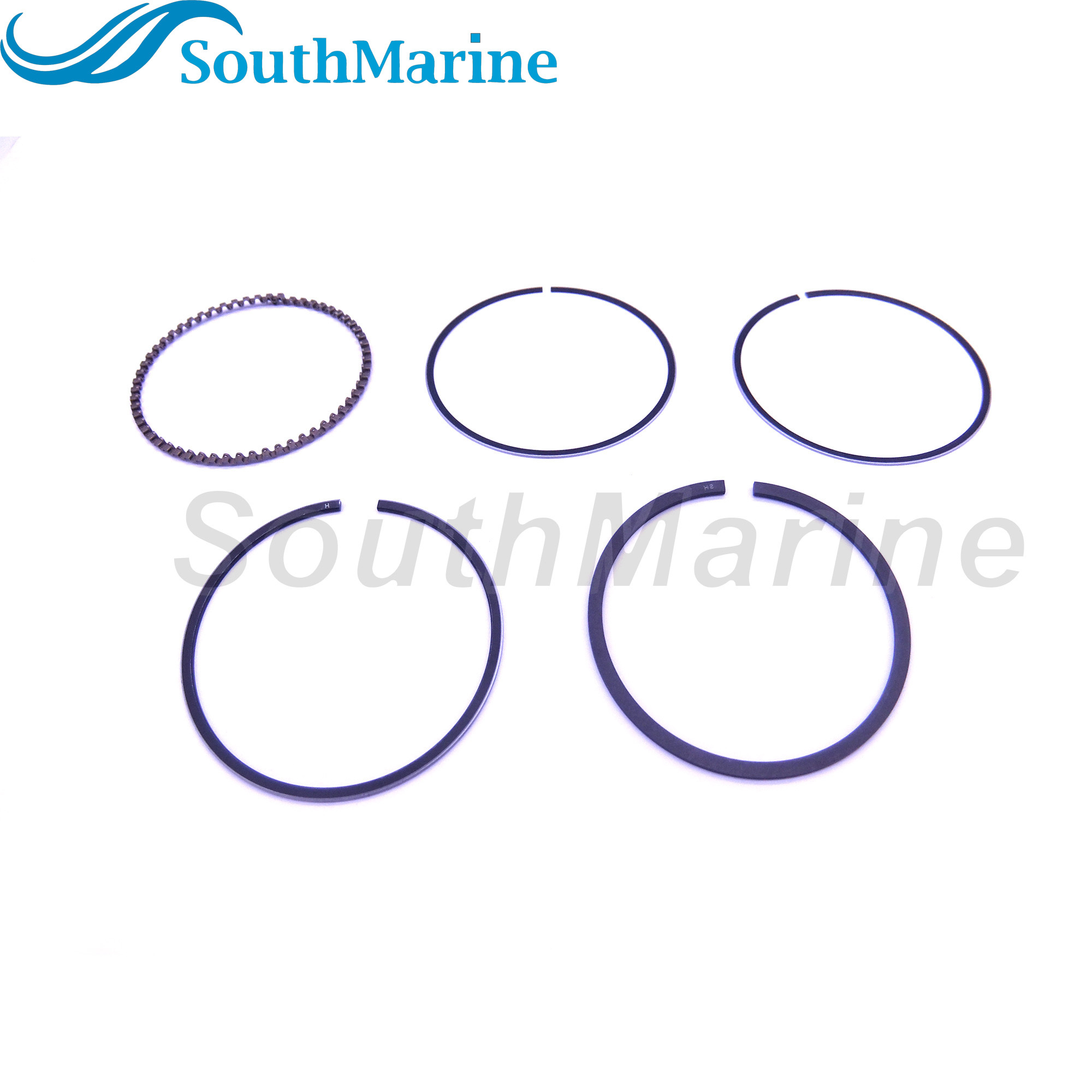 Boat Motor 69M-E1603-01-00 Piston Ring Set for Yamaha Outboard Engine F2.5 4-Stroke