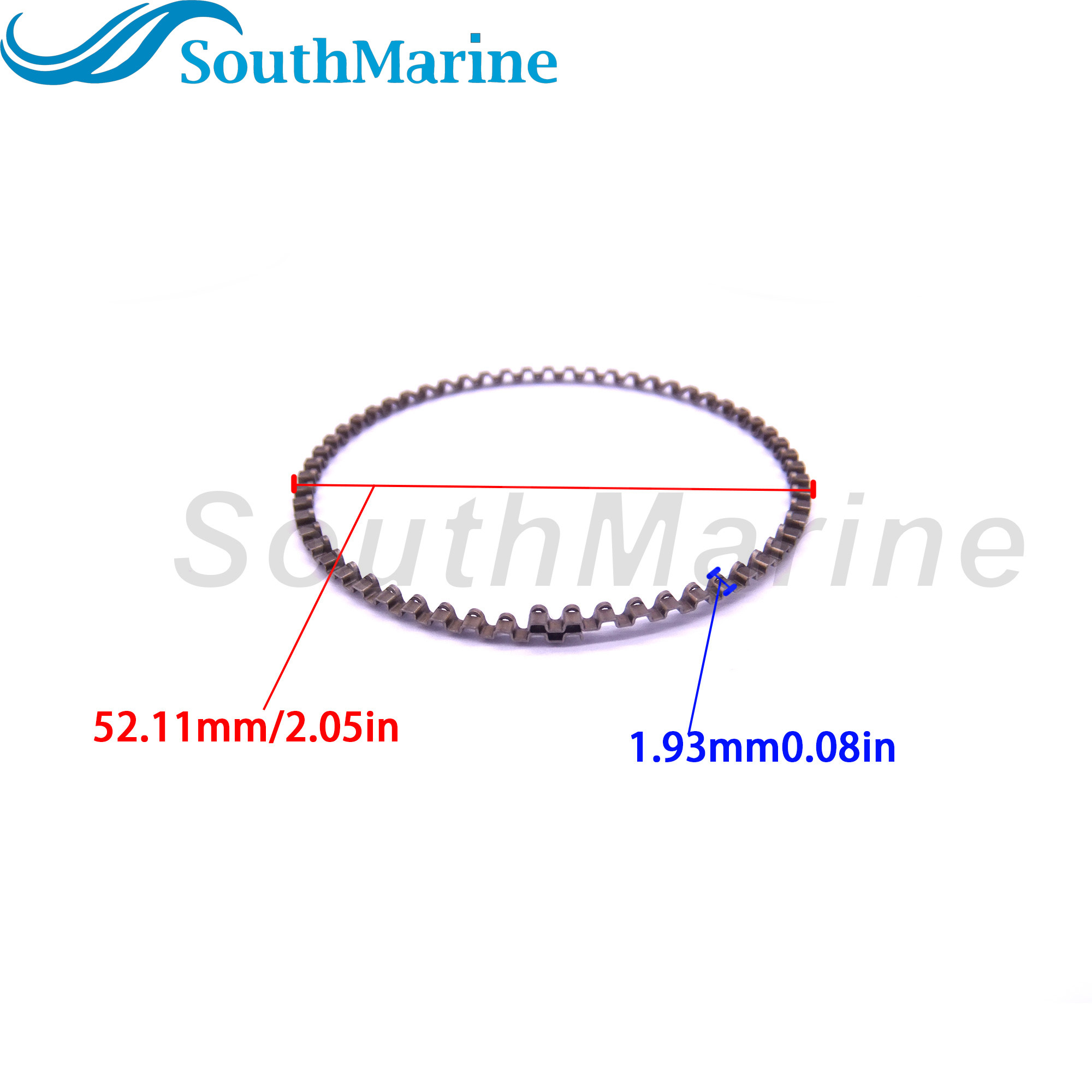 Boat Motor F2.6-04020000 Piston Ring Set for Parsun HDX Outboard Engine 4-Stroke F2.6