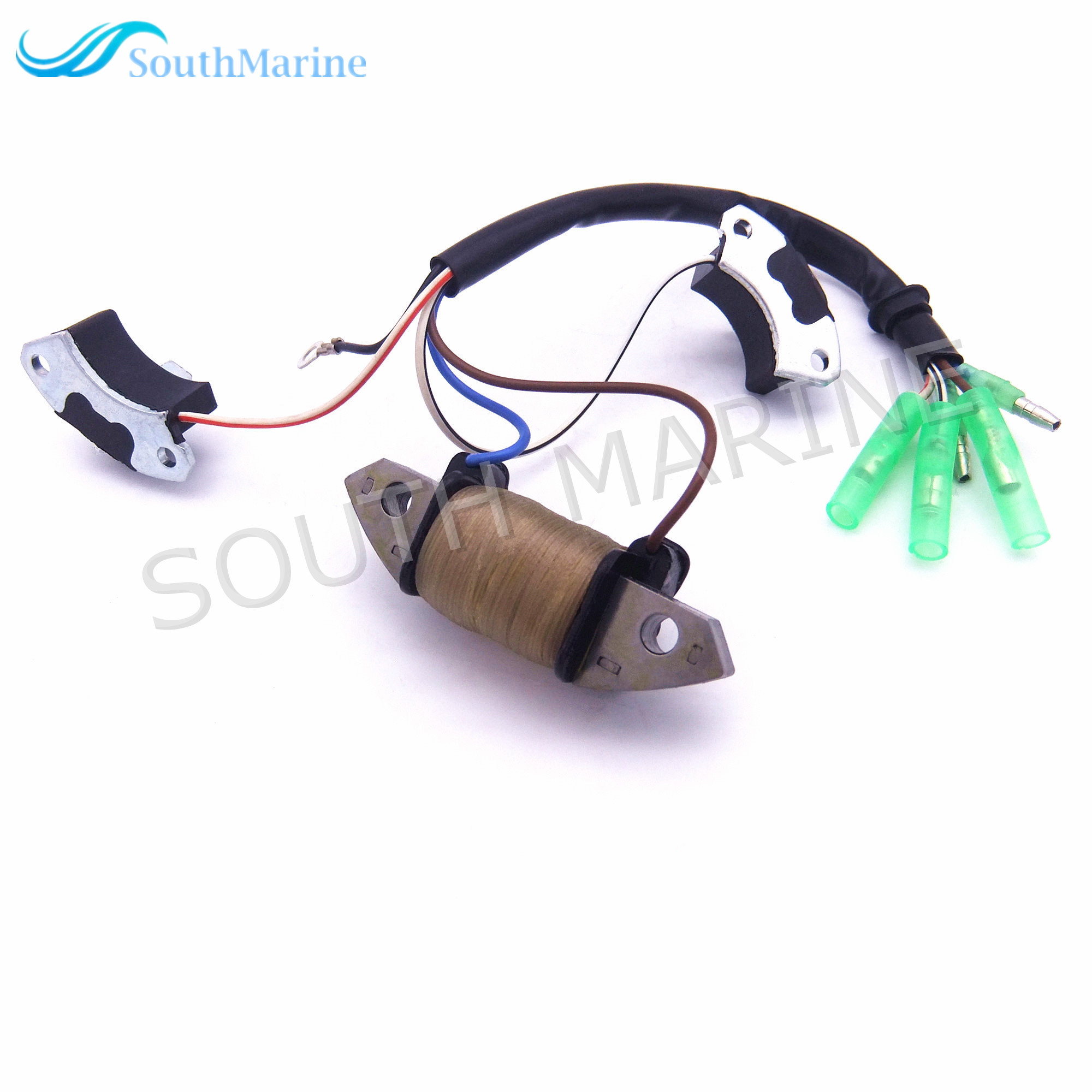 Boat Motor Power Supply Coil Assy T20-06040200 for Parsun 2-Stroke T20 T25 T30A Outboard Engine