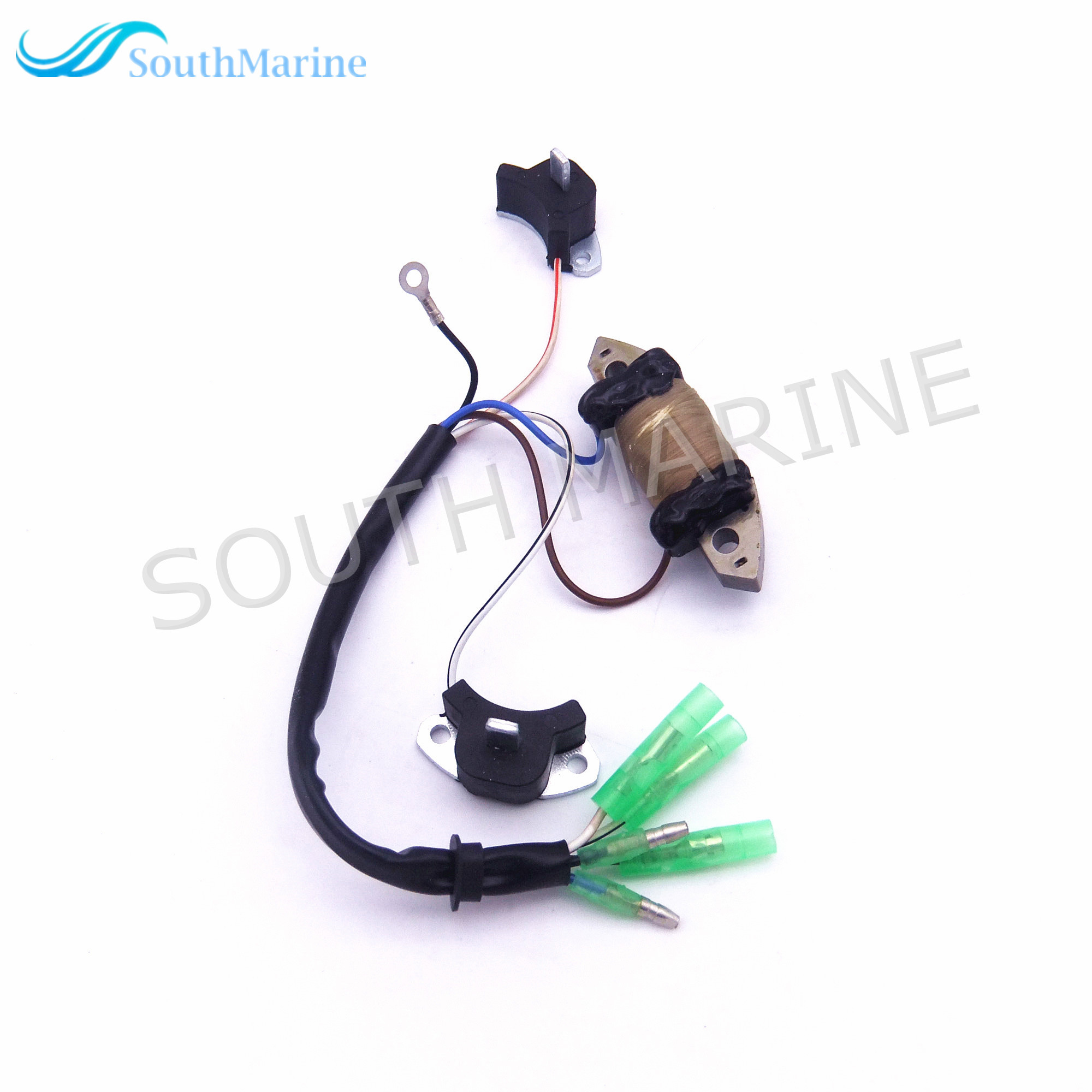 Boat Motor Power Supply Coil Assy T20-06040200 for Parsun 2-Stroke T20 T25 T30A Outboard Engine
