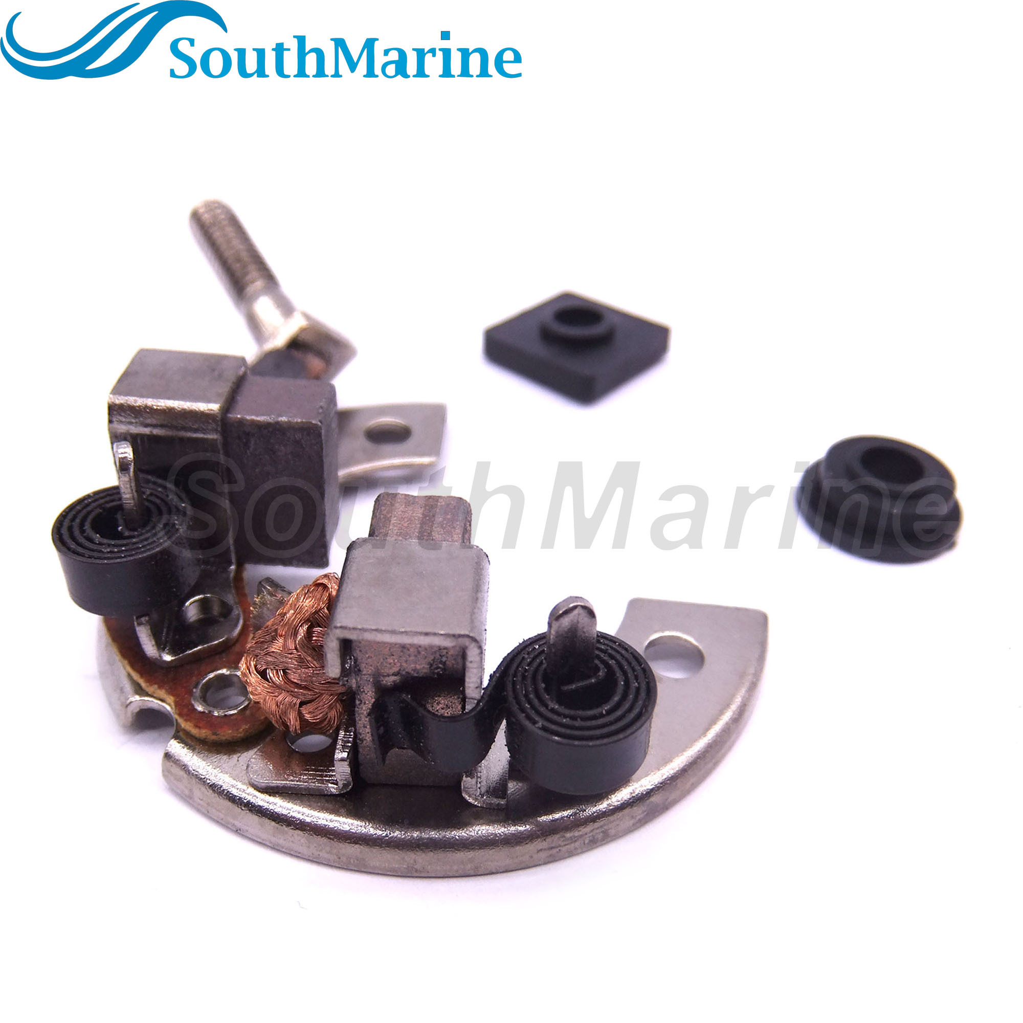 Boat Motor 5040779 Brush Holder for Evinrude Johnson OMC BRP Outboard Engine Starter Motor 15HP