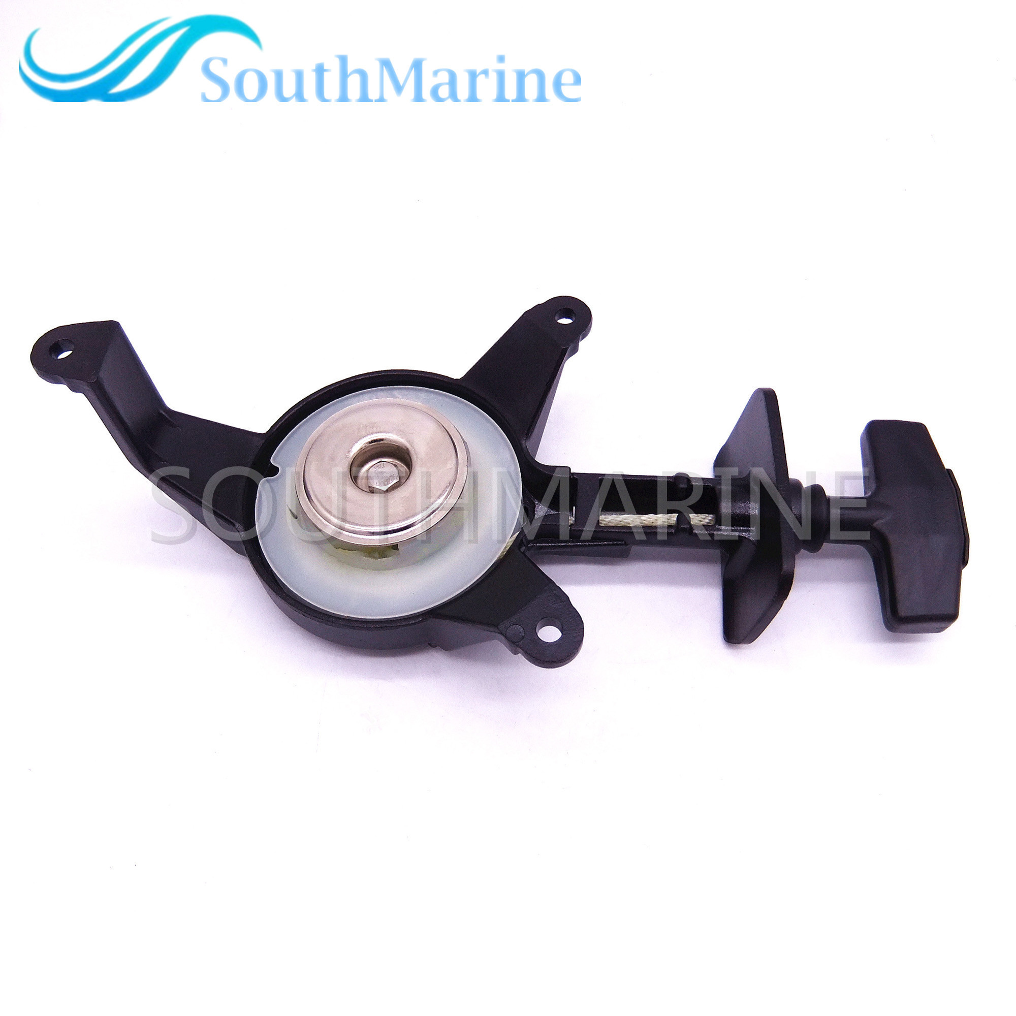 SouthMarine Starter Assy T2-04000600 T2-04000600C for Parsun HDX T2 T2.6 2-Stroke Outboard Motors
