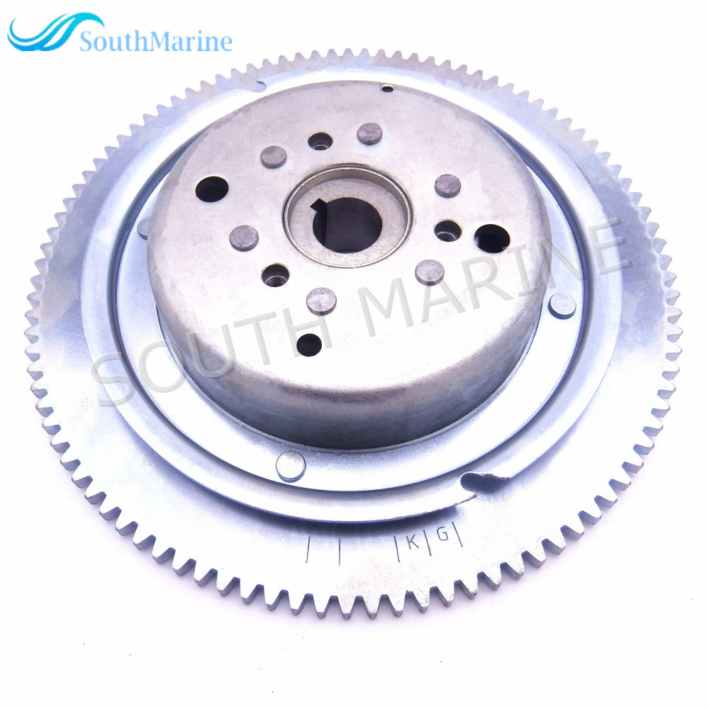 Boat Motor T36-04000500W Electric Start Flywheel Rotor Assy for Parsun 2-Stroke T36 T40J Outboard Engine