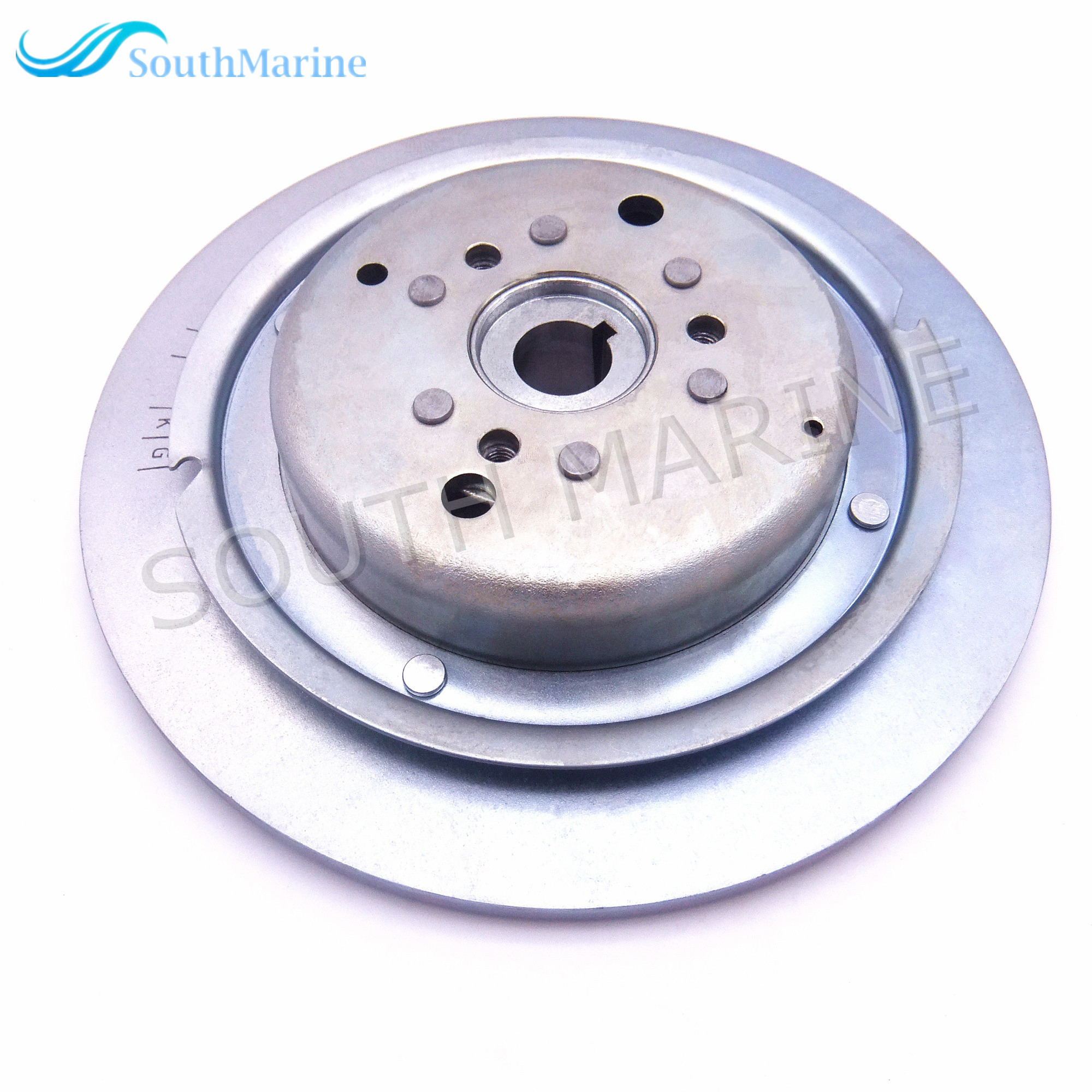 Boat Motor T36-04000500 Flywheel Rotor Assy for Parsun 2-Stroke T36 T40J Outboard Engine