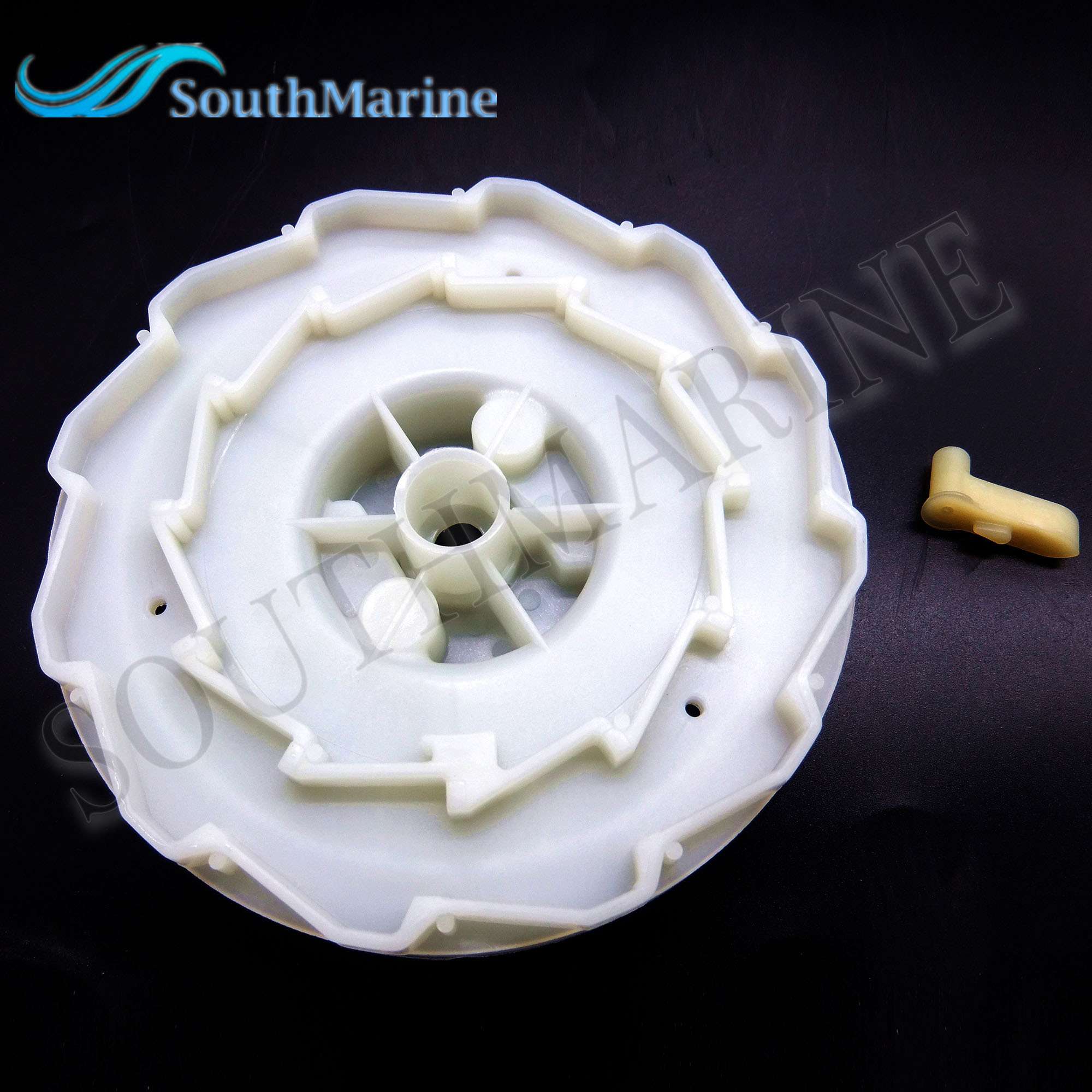 SouthMarine F4-04130019 Starter Up Wheel with Drive Pawl F4-04130003 for Parsun HDX F4 F5 F5A F6A Outboard Motor