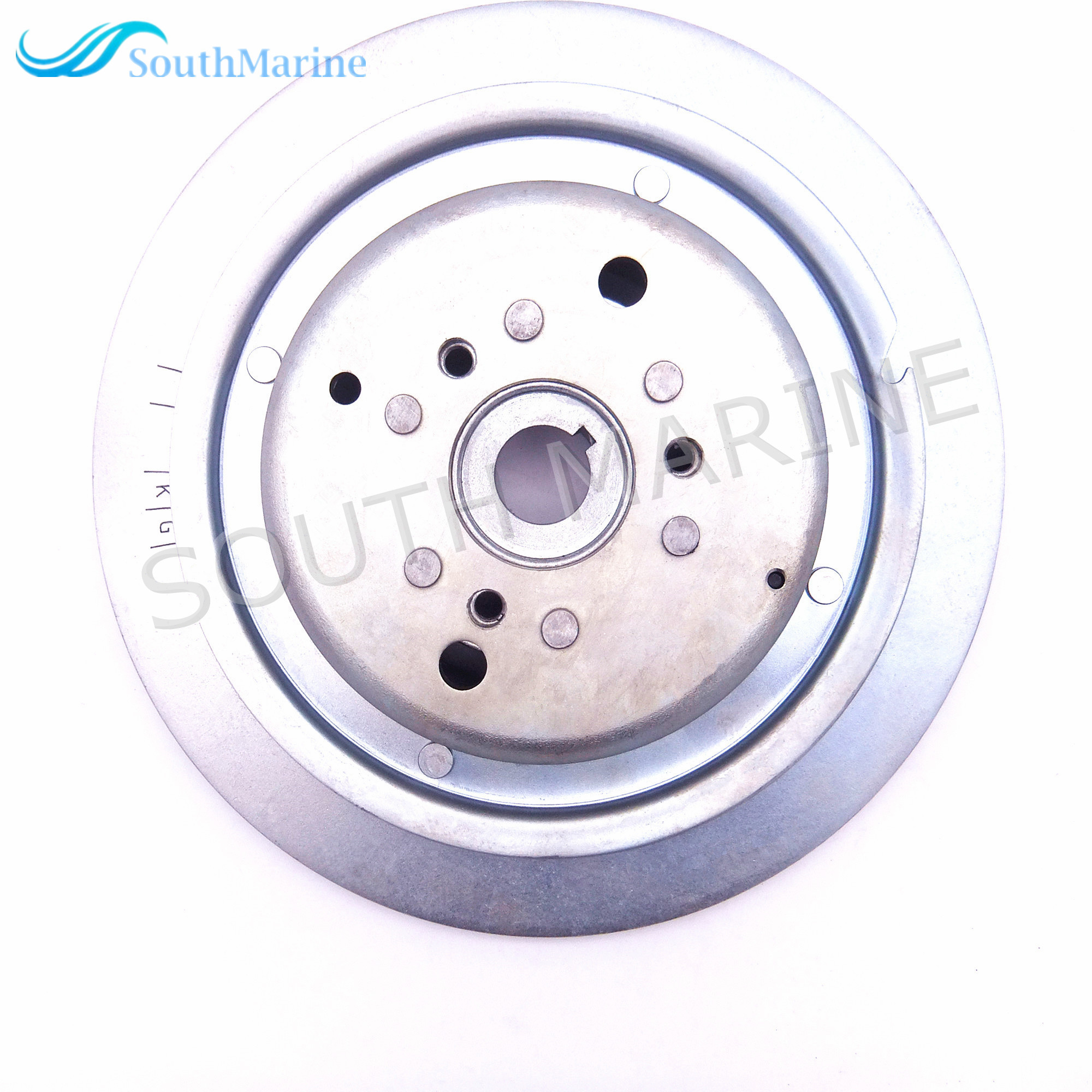 Boat Motor T36-04000500 Flywheel Rotor Assy for Parsun 2-Stroke T36 T40J Outboard Engine