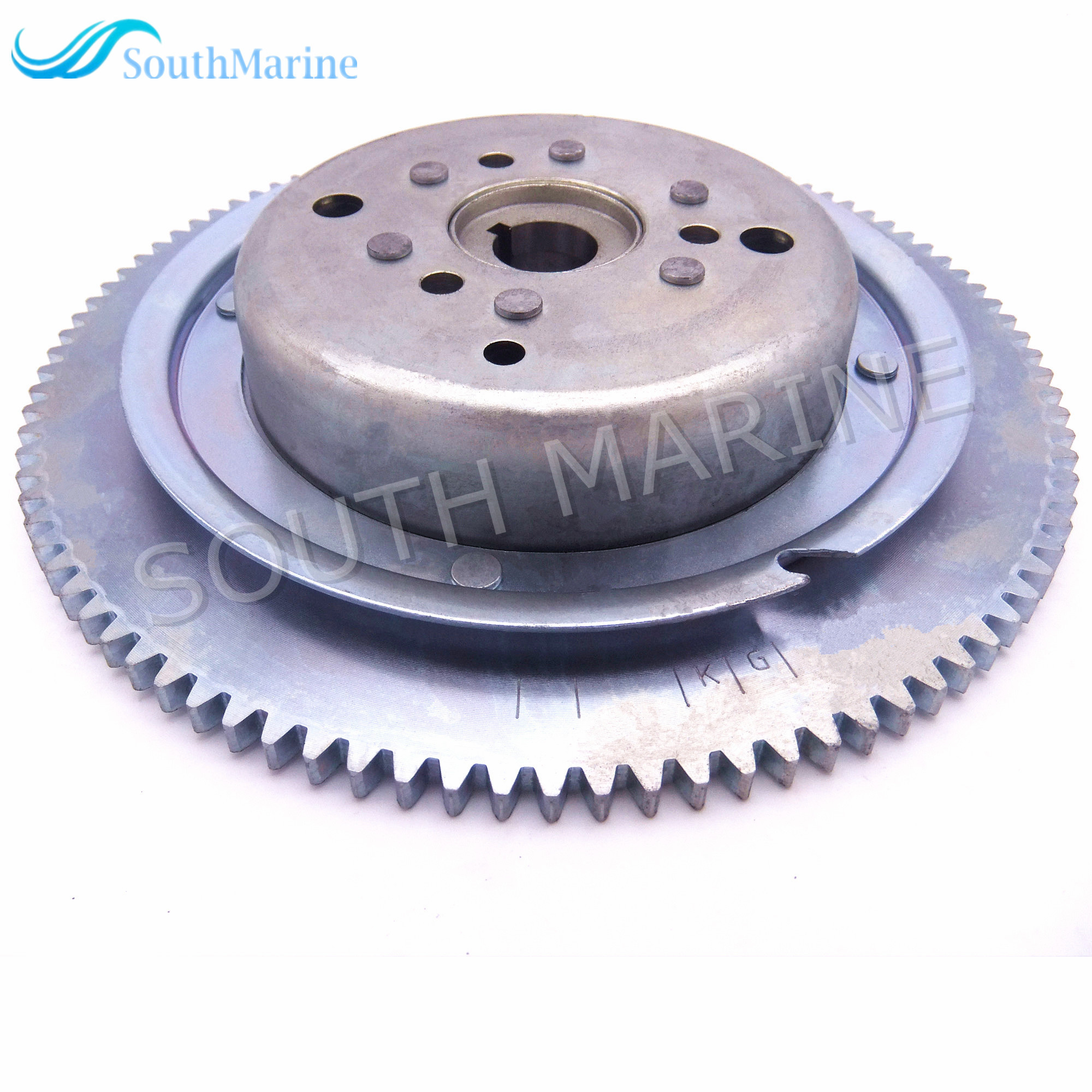 Boat Motor T36-04000500W Electric Start Flywheel Rotor Assy for Parsun 2-Stroke T36 T40J Outboard Engine