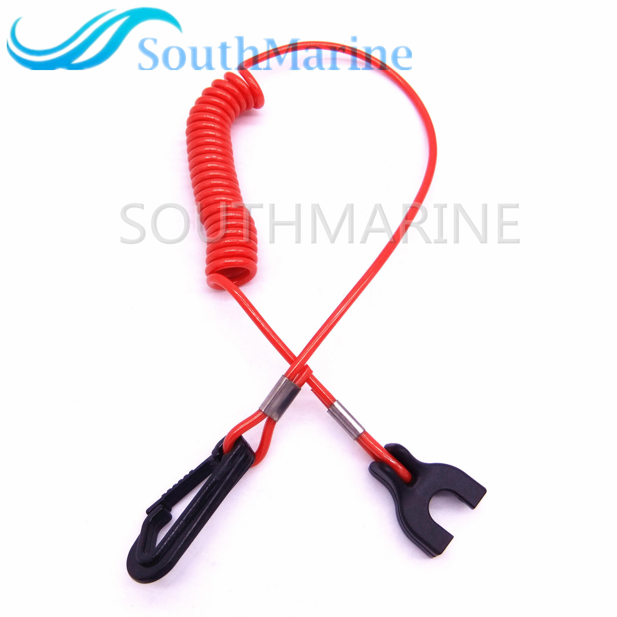 SouthMarine 176288 0176288 Emergency Stop Switch Safety Lanyard Cord for Johnson Evinrude omc Outboard Motors