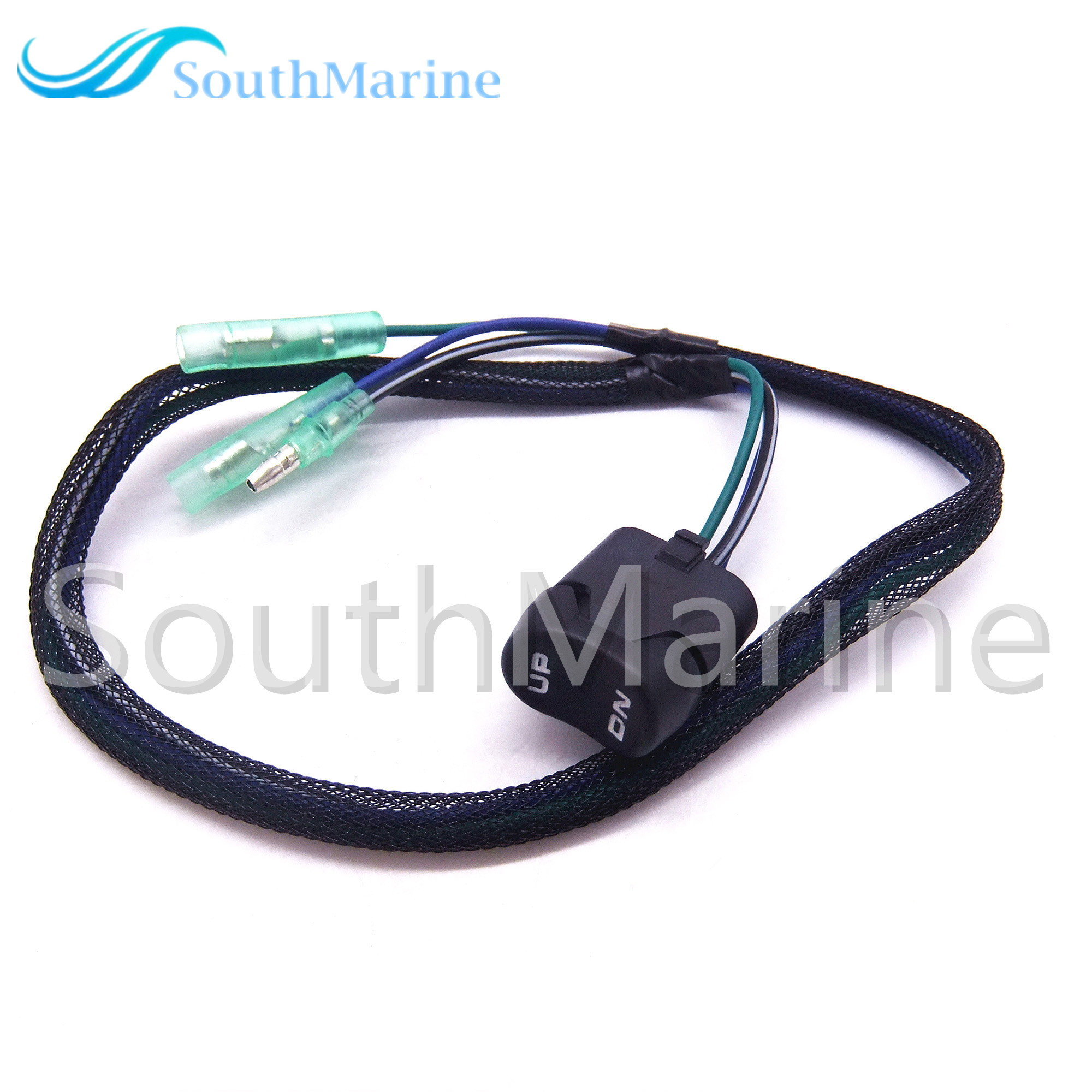 Boat Engine 35370-ZZ5-D02 Up and Down Lift Power Trim Tilt Switch for Honda Outboard Side Remote Control Box 24800-ZZ5-A02