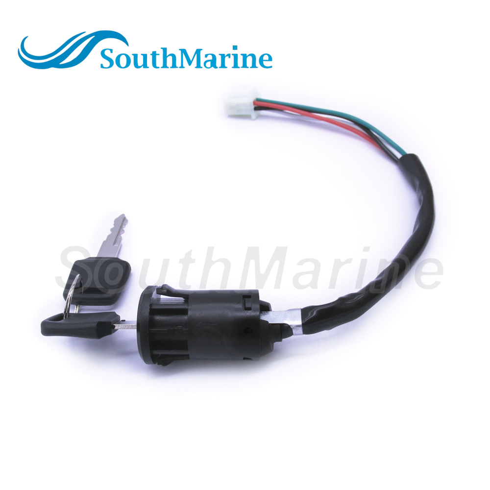 4 Pin Ignition Key Switch Set for Chinese Dirt Bike Motorcycle ATV 50cc 70cc 90cc 110cc 125cc 150cc 250cc Quad Pocket Bike 4 Wheel Parts Sunl Roketa K