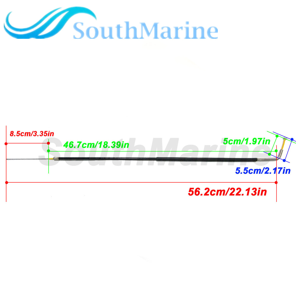 Boat Motor F2.5-04.00.00.03 Throttle Cable Assy for Hidea Outboard Engine 4-Stroke F2.5