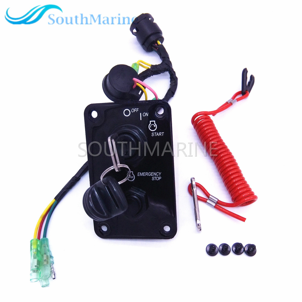 704-82570 704-82570-11-00 704-82570-12-00 704-82570-08-00 Outboard Single Engine Switch Panel Main Switch Assembly for Yamaha Boat Motor