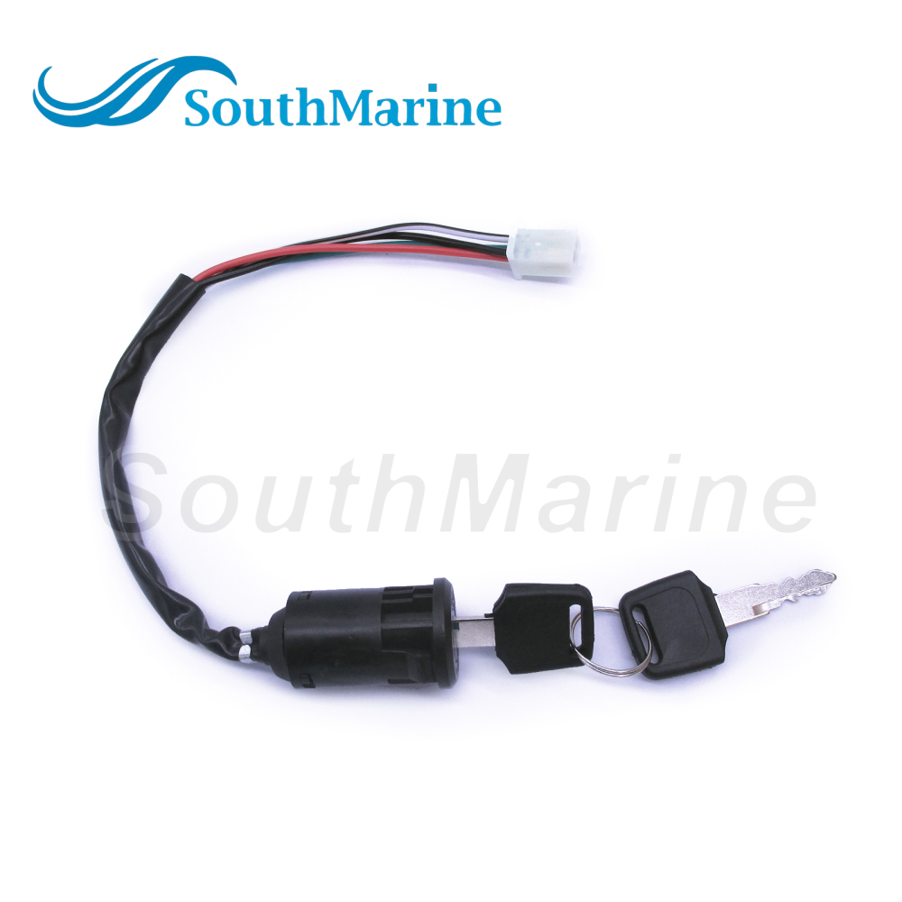 4 Pin Ignition Key Switch Set for Chinese Dirt Bike Motorcycle ATV 50cc 70cc 90cc 110cc 125cc 150cc 250cc Quad Pocket Bike 4 Wheel Parts Sunl Roketa K