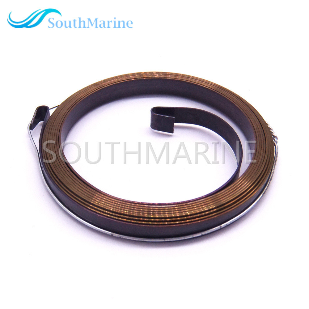 Boat Motor 5040301 Starter Spring for Evinrude Johnson OMC BRP 9.8HP 4-Stroke Outboard Engine