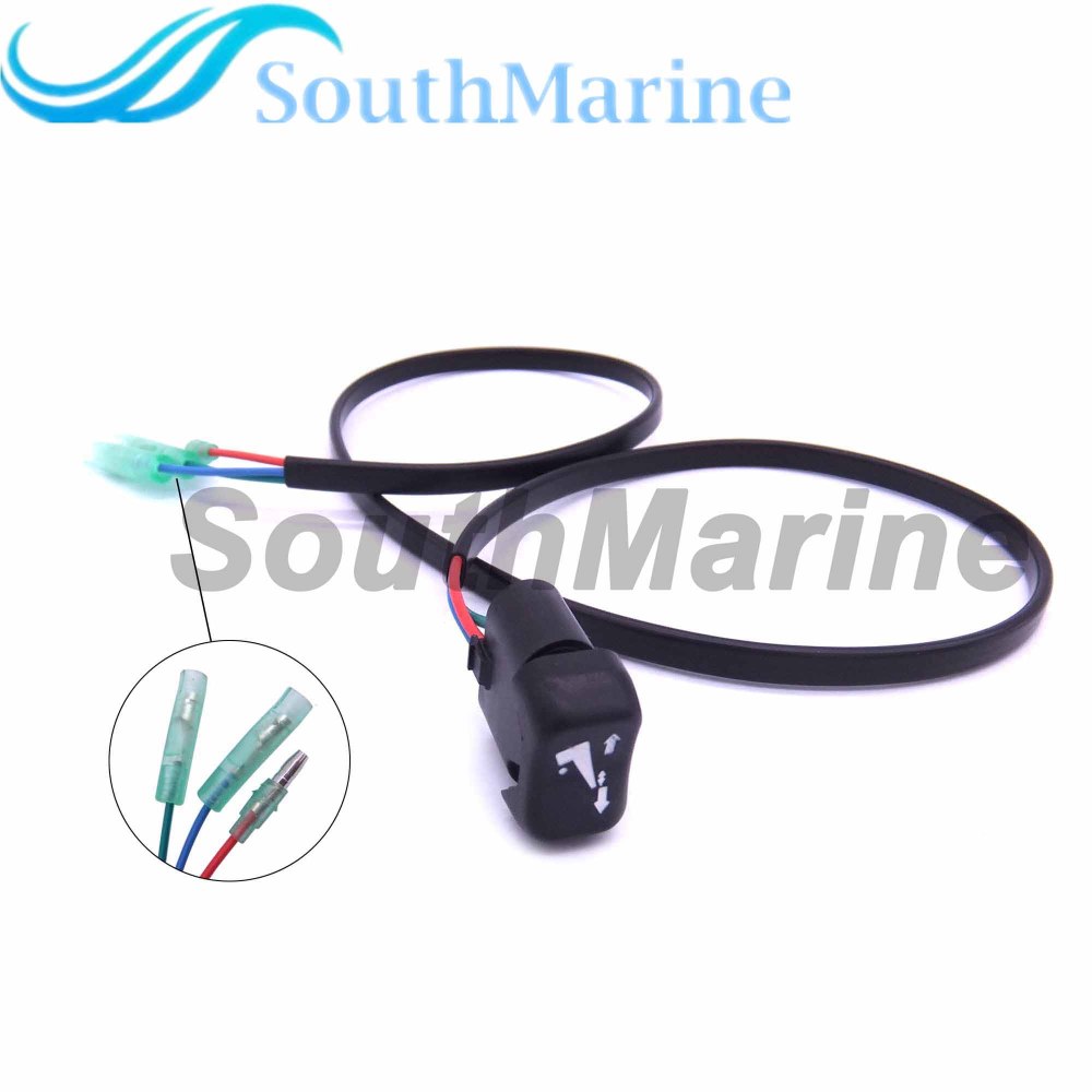SouthMarine 37850-93J10 Trim and Tilt Switch for Suzuki Outboard Motor Remote Control Assy