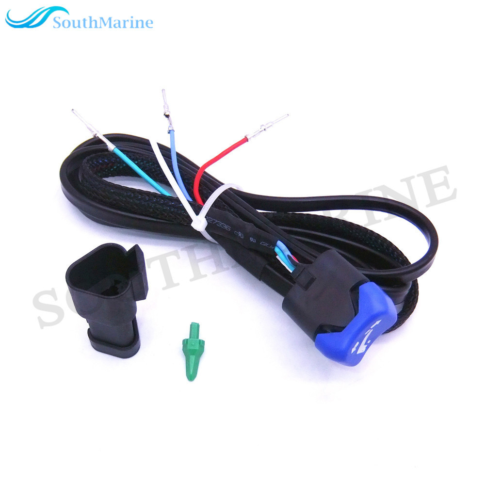 SouthMarine Boat Engine 5006358 Trim Tilt Switch for Johnson Evinrude OMC BRP Outboard Motor Side Mount Remote Control Box with PT
