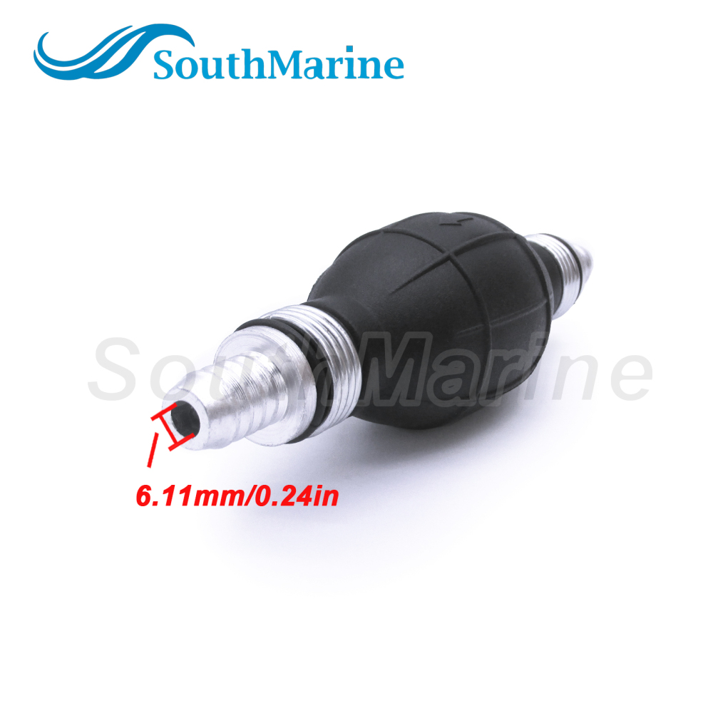 9001080A 50073805 73805 Rubber Transfer Vacuum Fuel Pump Fuel Line Hand Primer Bulb Marine Gas Siphon Hand Pump for Car/Boat/Marine/Motorcycle12mm 1/2