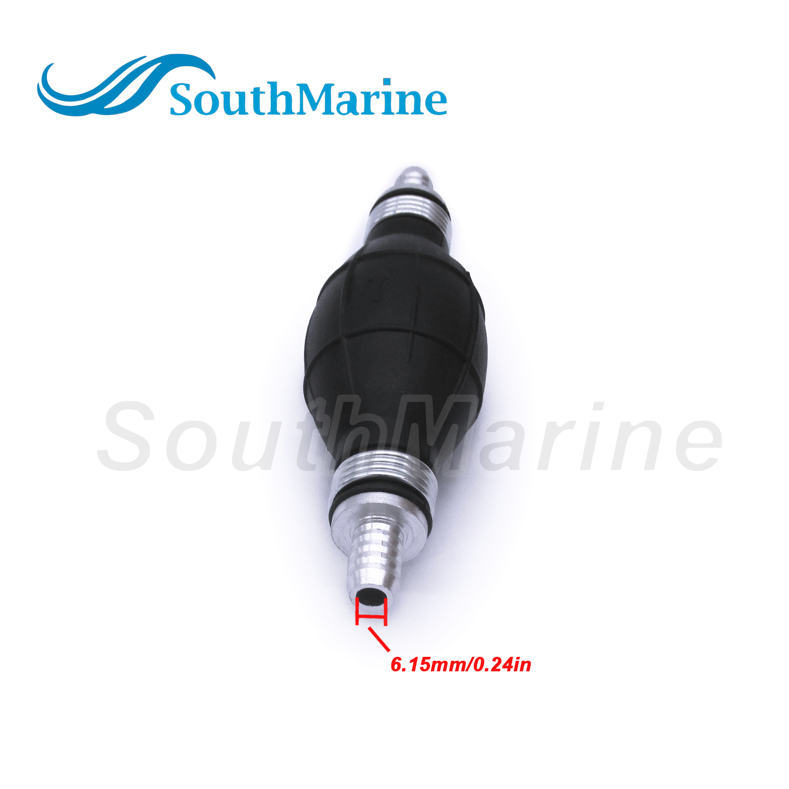 9001080A 50073805 73805 Rubber Transfer Vacuum Fuel Pump Fuel Line Hand Primer Bulb Marine Gas Siphon Hand Pump for Car/Boat/Marine/Motorcycle10mm 3/8
