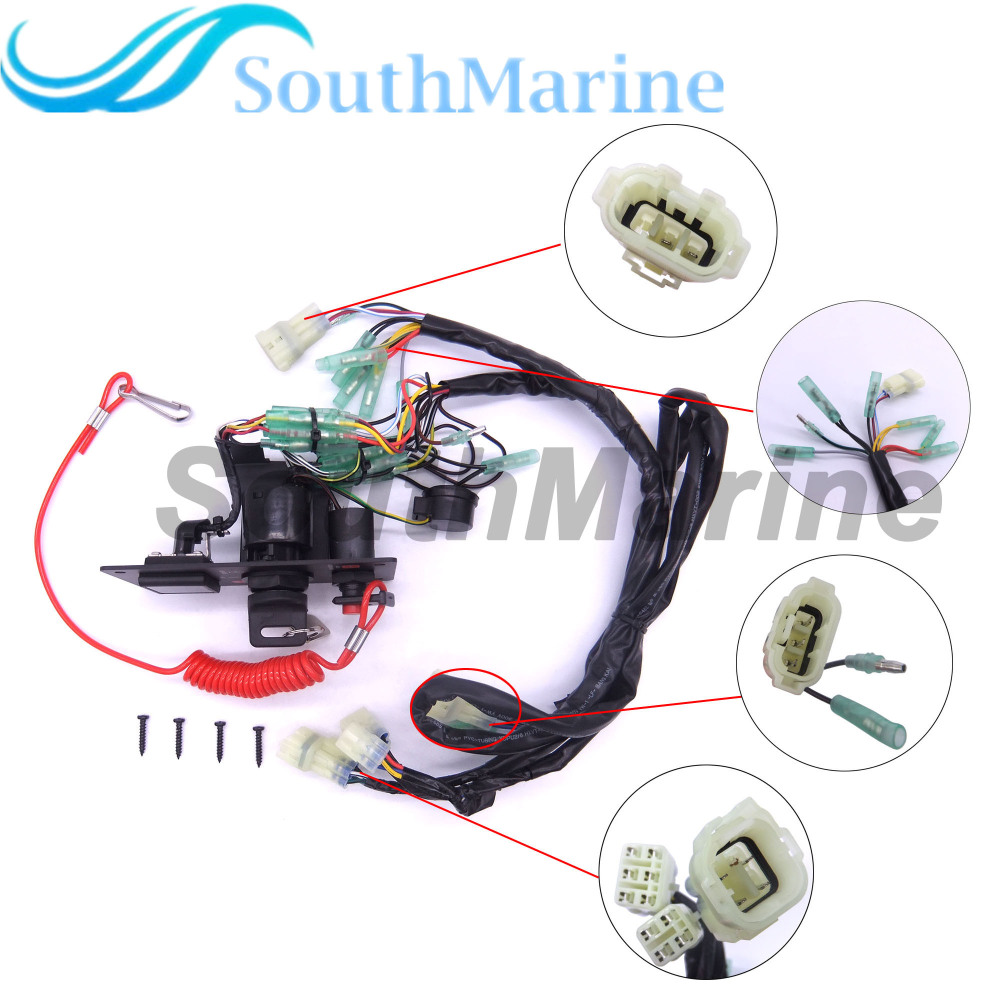 SouthMarine Boat Motor 06323-ZZ5-764 Single-Engine BRP Ignition Cut Off Switch Panel for Honda Outboard Engine