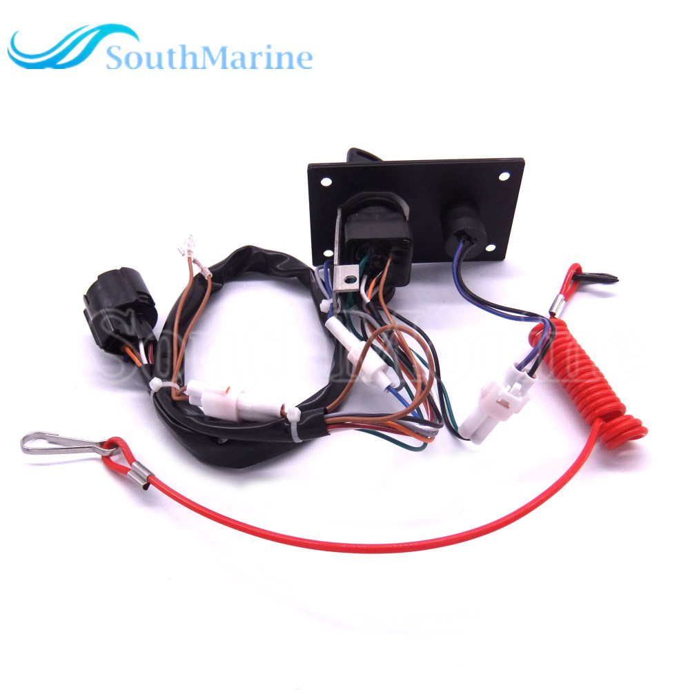 Boat Engine 37100-96J24 37100-96J25 Single Ignition Key Switch Panel for Suzuki Outboard Motor