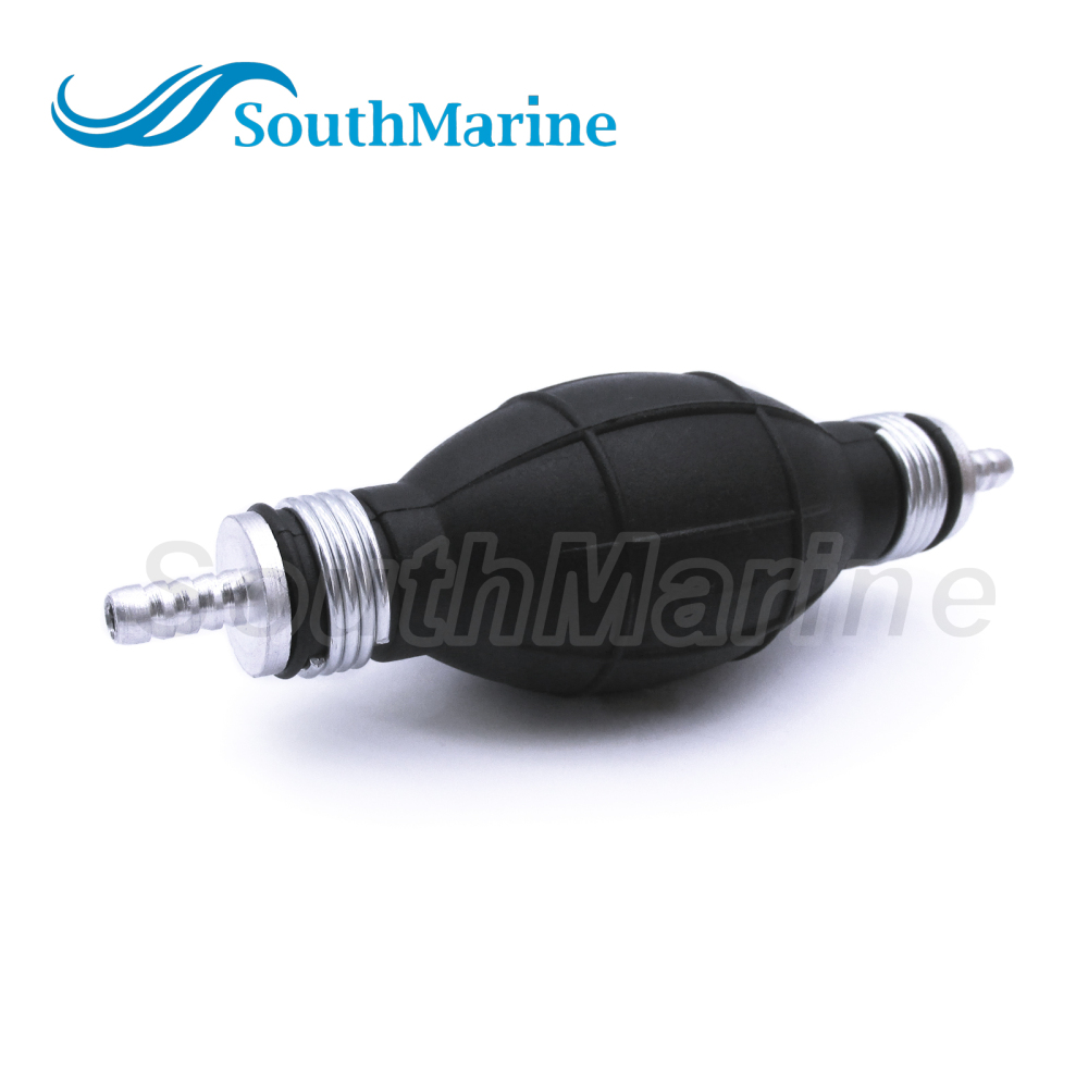 9001080A 50073805 73805 Rubber Transfer Vacuum Fuel Pump Fuel Line Hand Primer Bulb Marine Gas Siphon Hand Pump for Car/Boat/Marine/Motorcycle 6mm 1/4