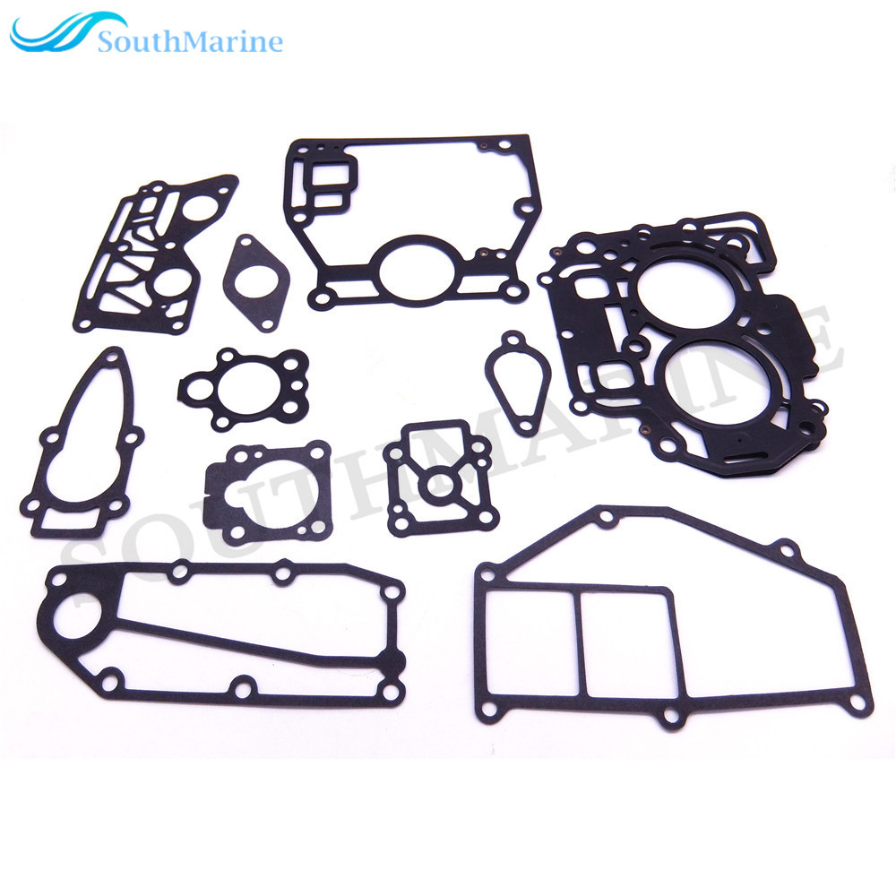 SouthMarine Boat Engine Complete Power Head Seal Gasket Kit for Parsun HDX Makara Outboard Motors F8 F9.8