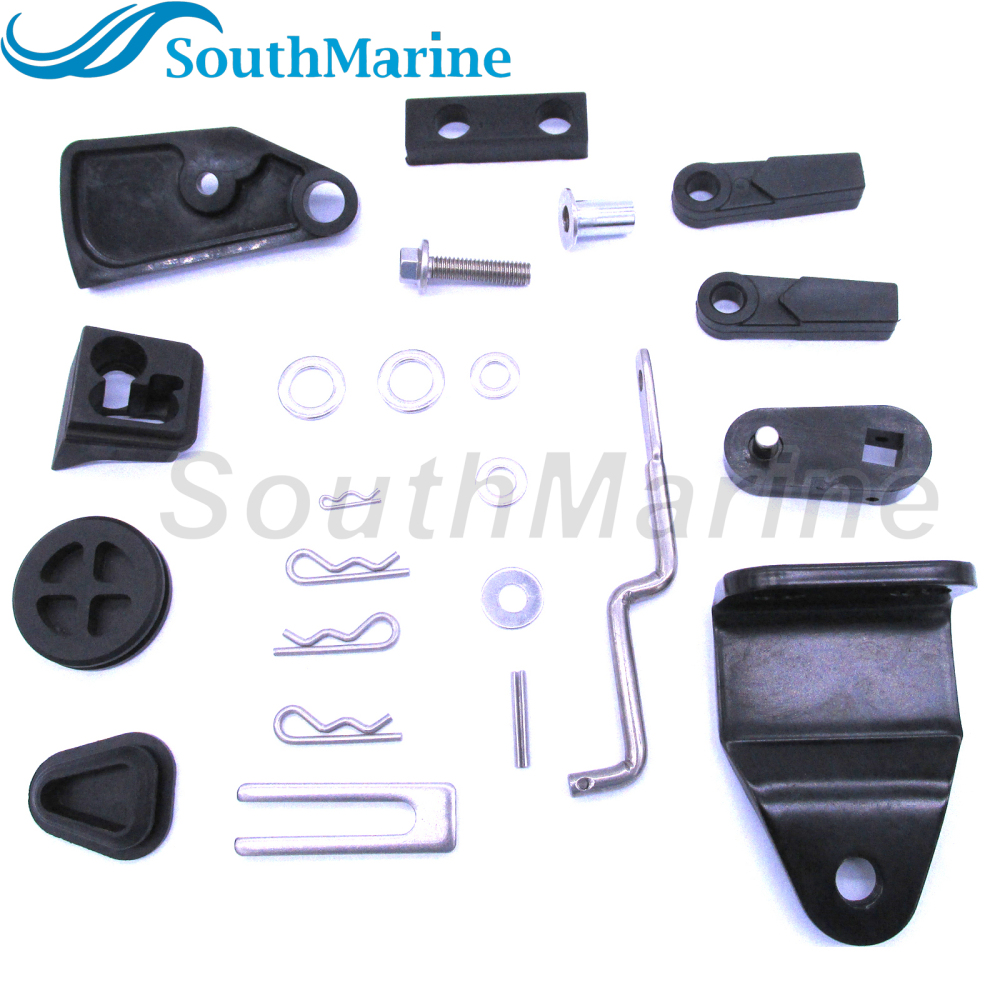 Boat Motor 65W-48501-00 Remote Control/Throttle Shift Attachment Kit for Yamaha Outboard Engine 25HP