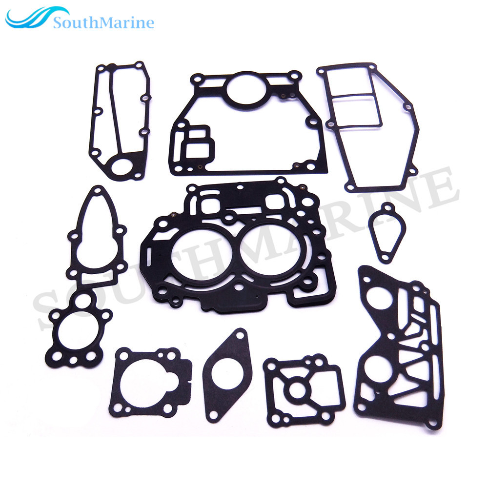 Boat Motor 27-835427A04 18-64221 Complete Cylinder Power Head Gasket Set Kit for Mercury Mariner Mercruiser 8HP 9.9HP 4-Stroke