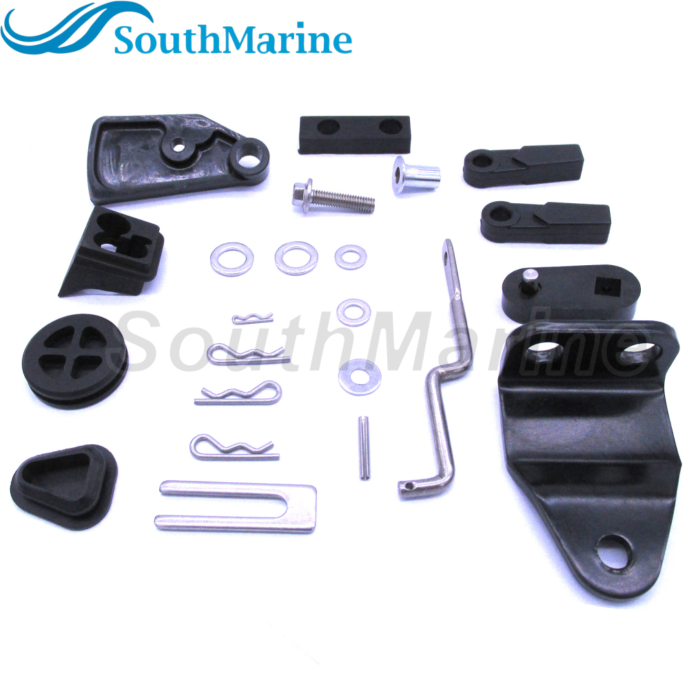 Boat Motor 65W-48501-00 Remote Control/Throttle Shift Attachment Kit for Yamaha Outboard Engine 25HP