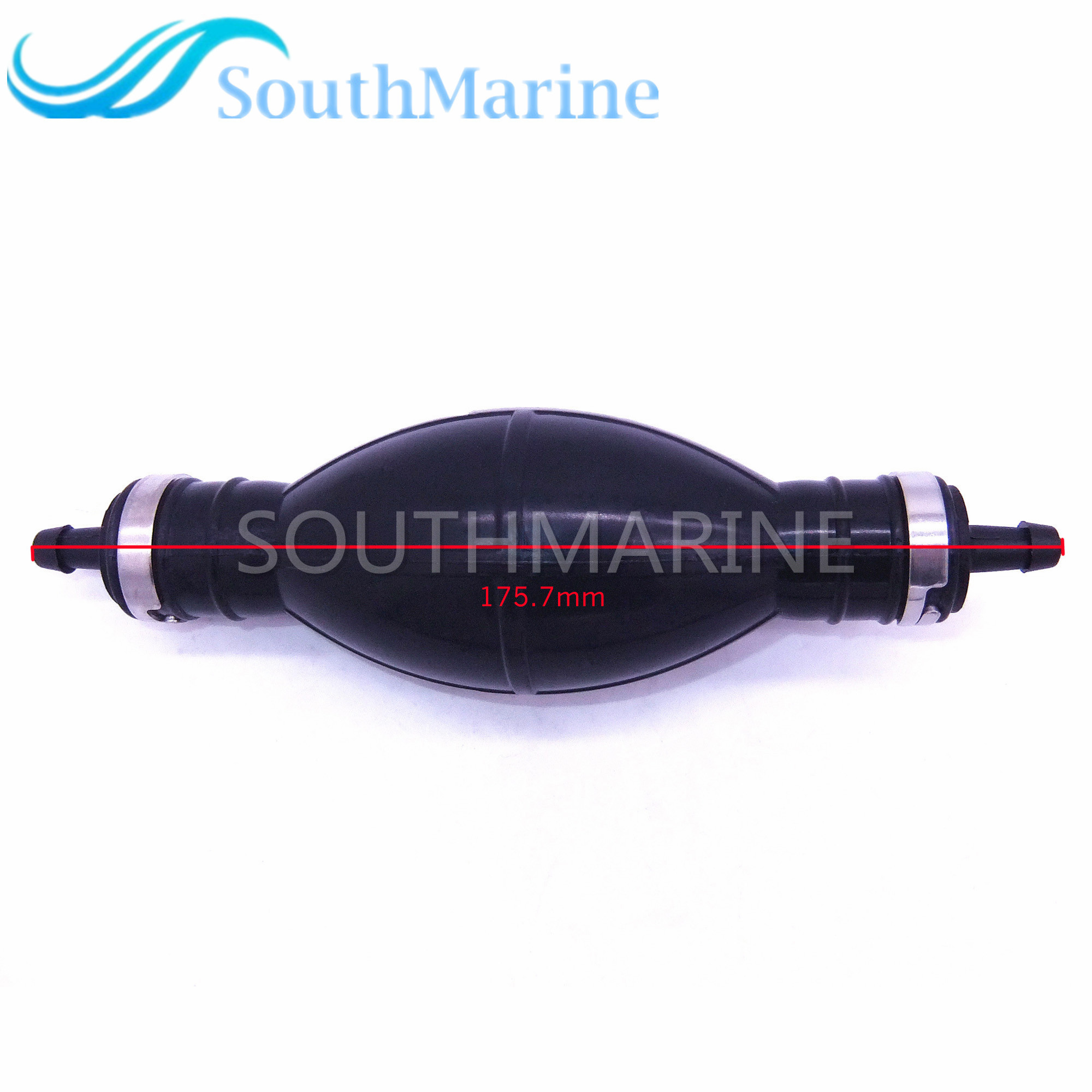 Marine Boat Engine Parts 1/4 Fuel Primer Bulb assy for Yamaha Outboard Motor Fuel line / Hose / Pipe 6mm