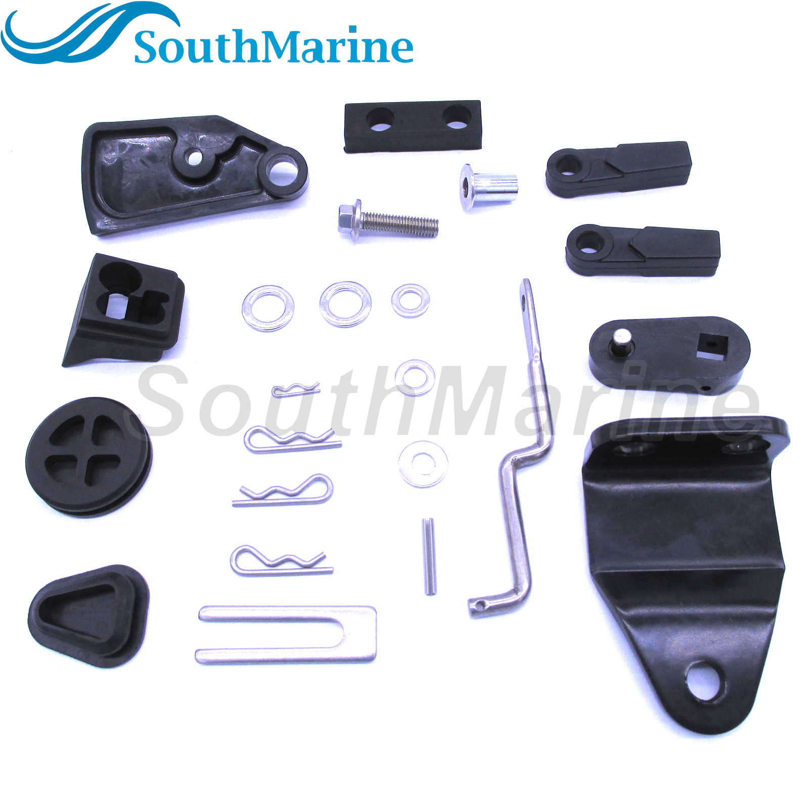 Boat Motor 65W-48501-00 Remote Control/Throttle Shift Attachment Kit for Yamaha Outboard Engine 25HP