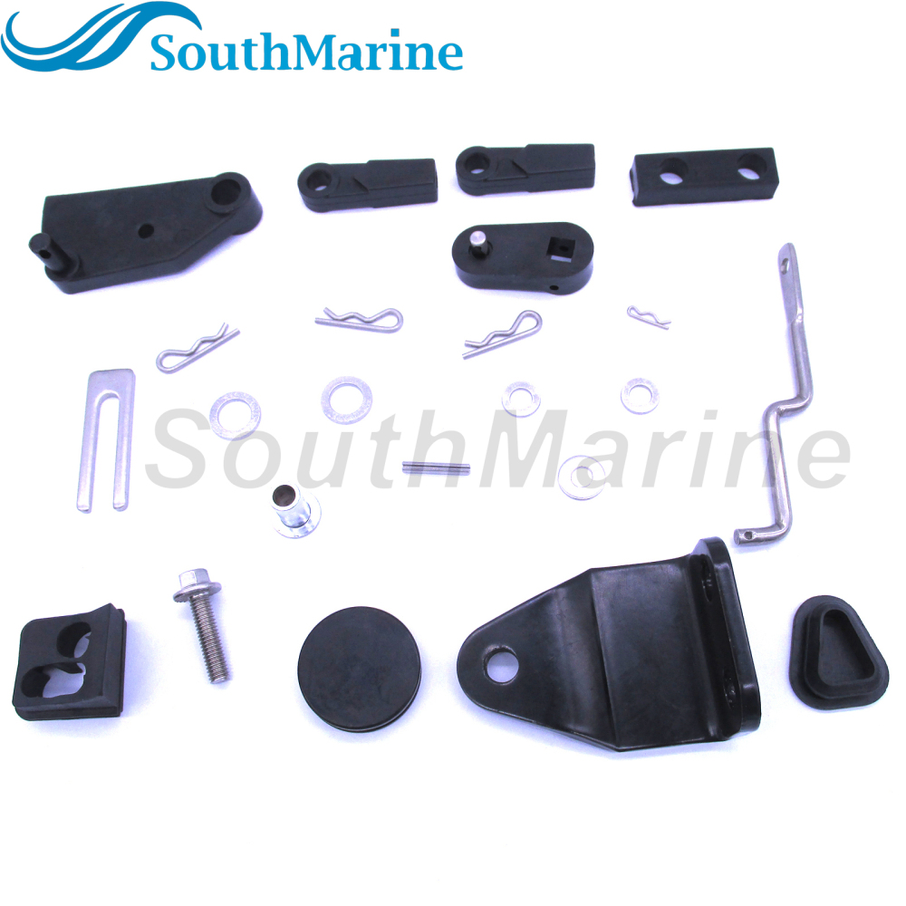Boat Motor 65W-48501-00 Remote Control/Throttle Shift Attachment Kit for Yamaha Outboard Engine 25HP