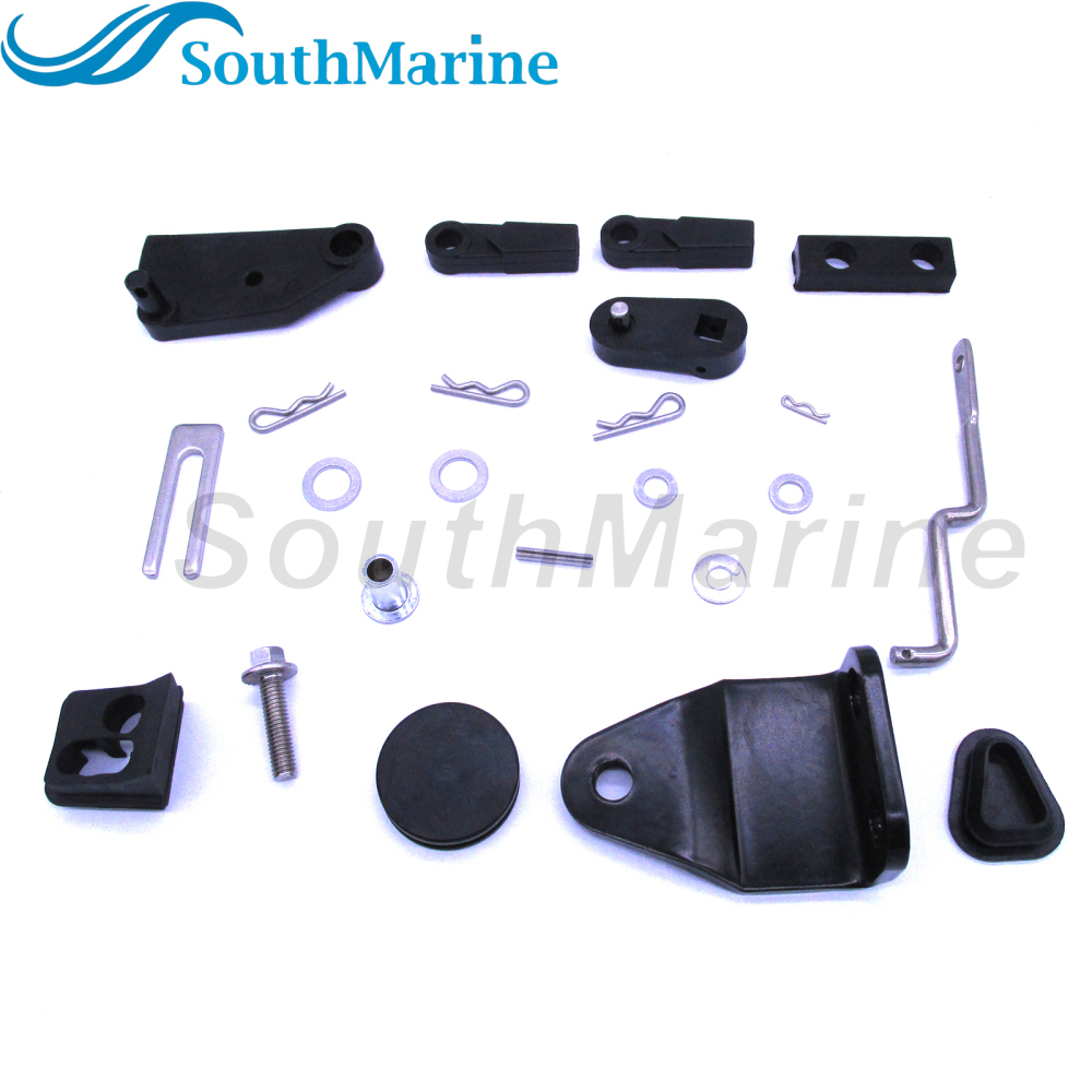 Boat Motor 65W-48501-00 Remote Control/Throttle Shift Attachment Kit for Yamaha Outboard Engine 25HP