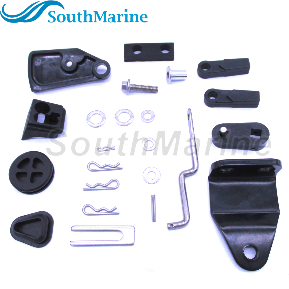 Boat Motor 65W-48501-00 Remote Control/Throttle Shift Attachment Kit for Yamaha Outboard Engine 25HP