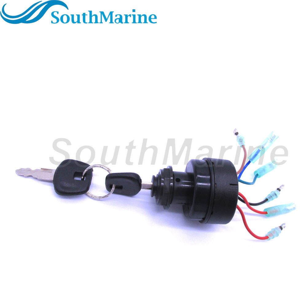 SouthMarine Boat Engine 353-76020-3 353760203 353760203M Main Key Switch for Nissan for Tohatsu / 5040113 for Evinrude Johnson OMC Outboard Motor
