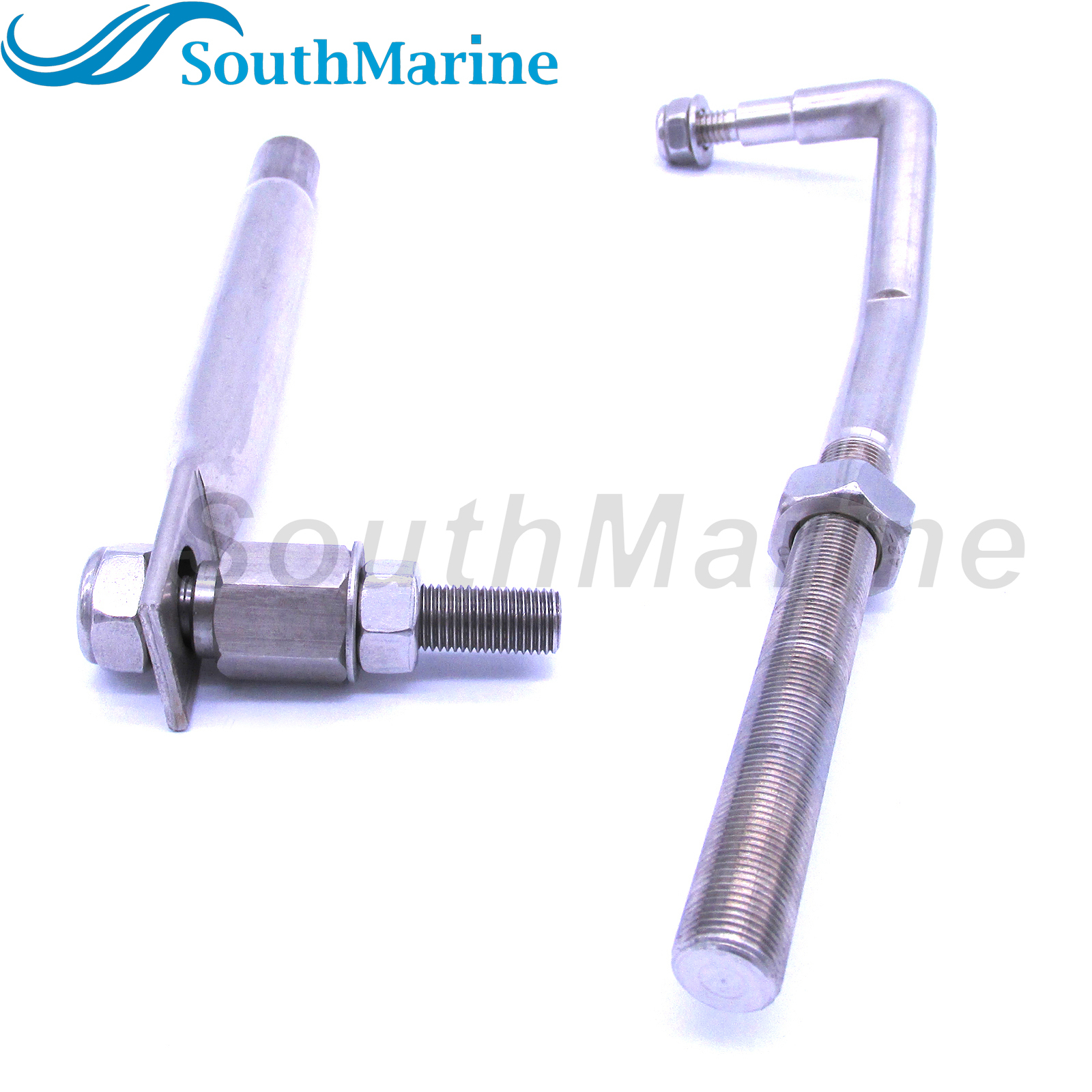 Boat Engine Stainless Steel Steering Link Rod 265-315mm / 10.43-12.4in